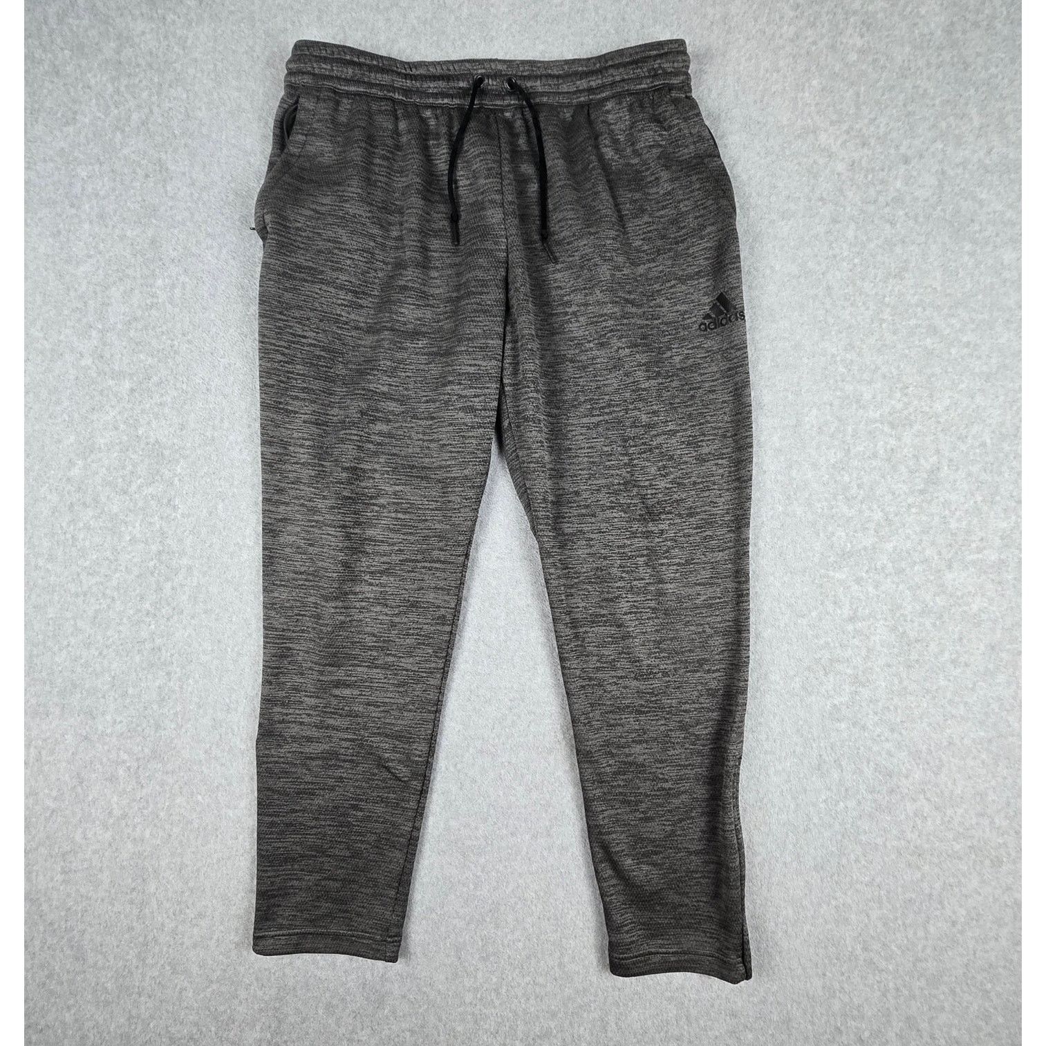 Adidas Adidas XL Training JoggersSweatpants Drawstring Pockets Gray Size US 34 / EU 50 - 1 Thumbnail