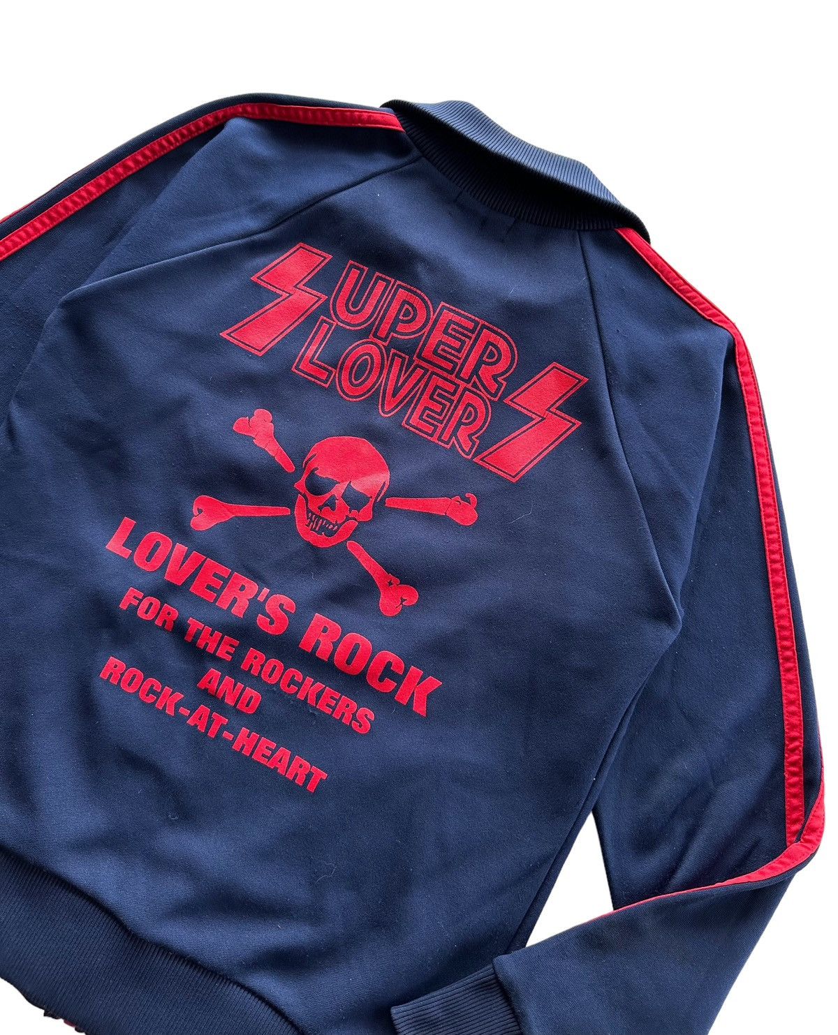 Japanese Brand Super Lover Lovers Rock Zipper Sweater Size US S / EU 44-46 / 1 - 4 Thumbnail