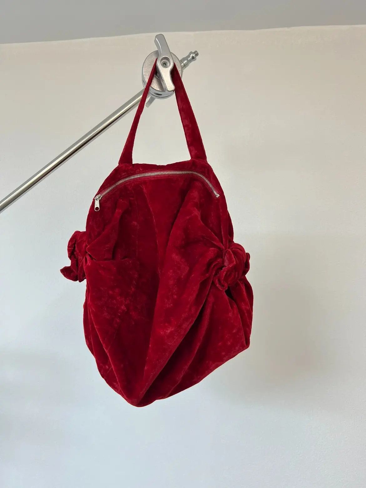 Comme des Garcons Comme des Garcons red velvet handbag Size ONE SIZE - 4 Thumbnail