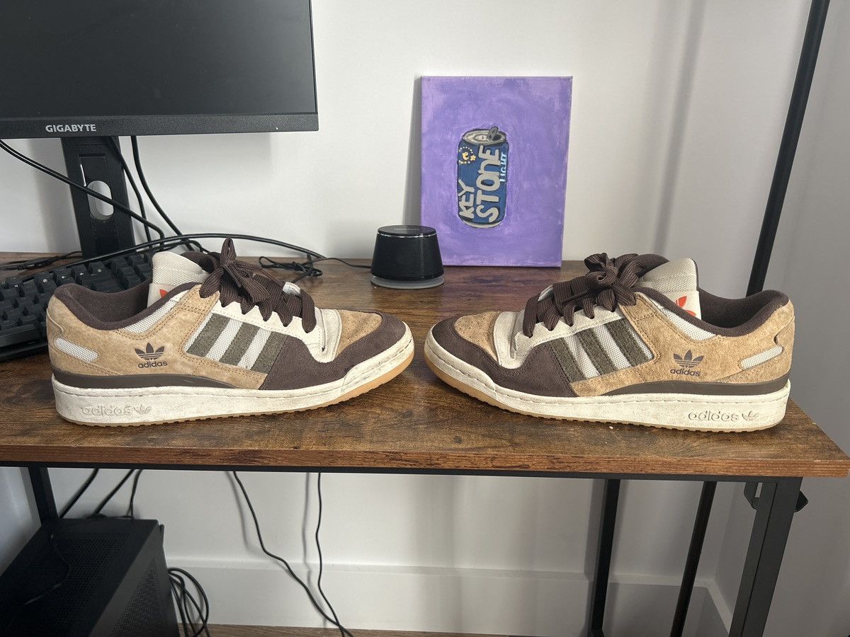 Adidas Adidas Forum 84 Low Brown/Suede Size US 11 / EU 44 - 2 Thumbnail