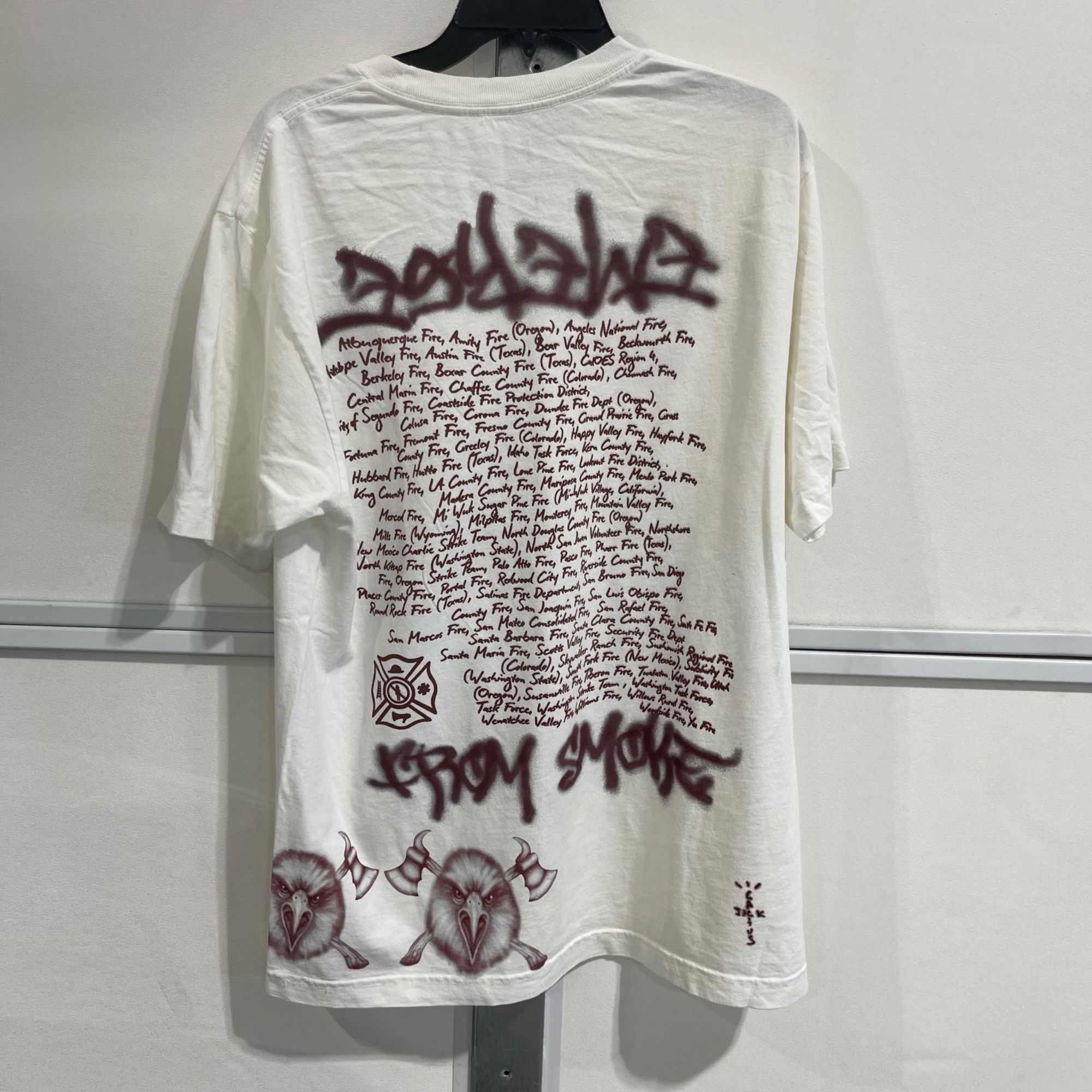 Travis Scott NEW TRAVIS SCOTT LAFD LIMITED TEE SZ 2XL Size US XXL / EU 58 / 5 - 3 Thumbnail
