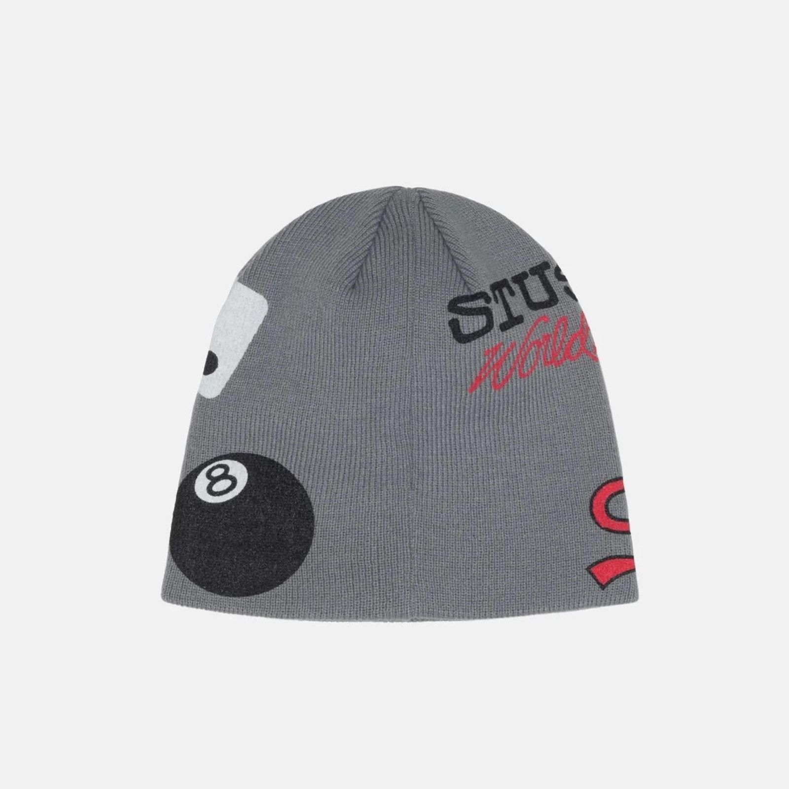Stussy Stussy Mixed Logo Skullcap in Gray Size ONE SIZE - 2 Thumbnail