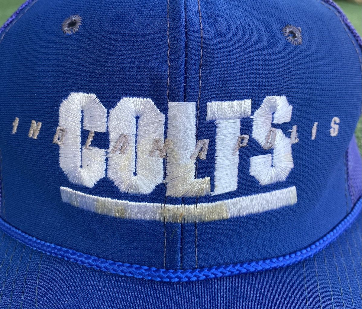 Sports Specialties VTG 80s Sports Specialties Indianapolis Colts Snapback Hat Size ONE SIZE - 2 Thumbnail