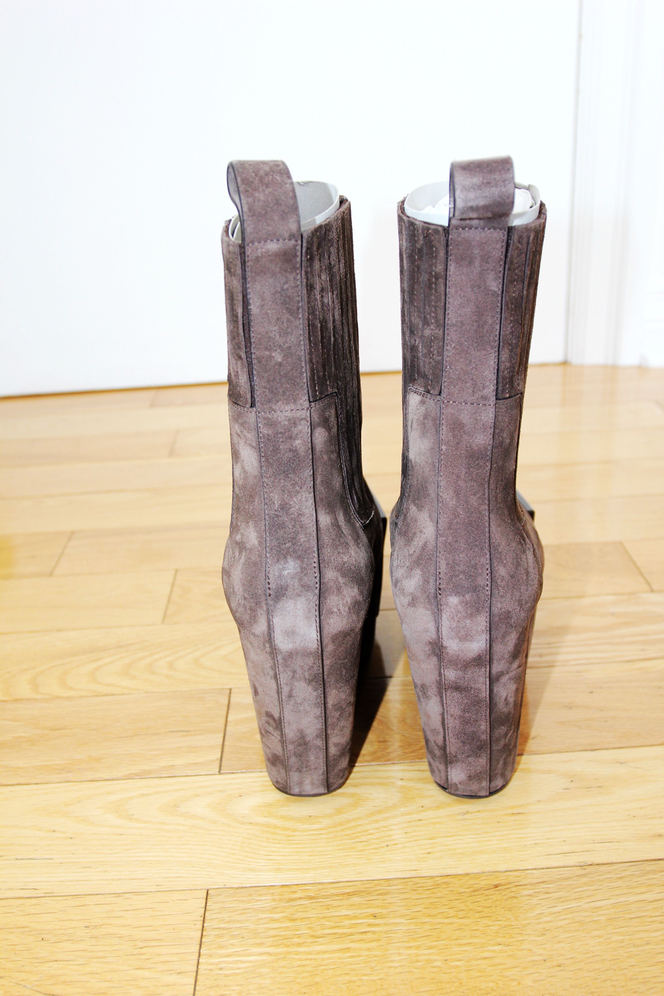 Rick Owens BNWT AW25 RICK OWENS "CONCORDIANS" GRILLED WEDGE BEATLE 38 Size US 8 / IT 38 - 8 Thumbnail