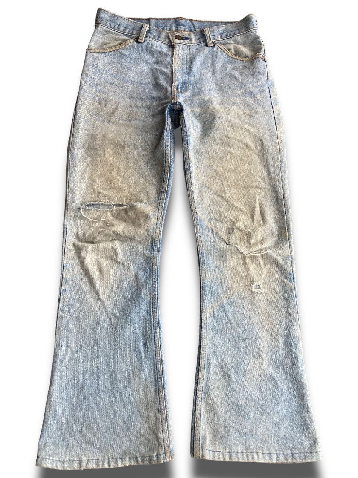 Levi's × Levi's Vintage Clothing Vintage Y2K Levis Flared Denims Size US 30 / EU 46 - 2 Thumbnail