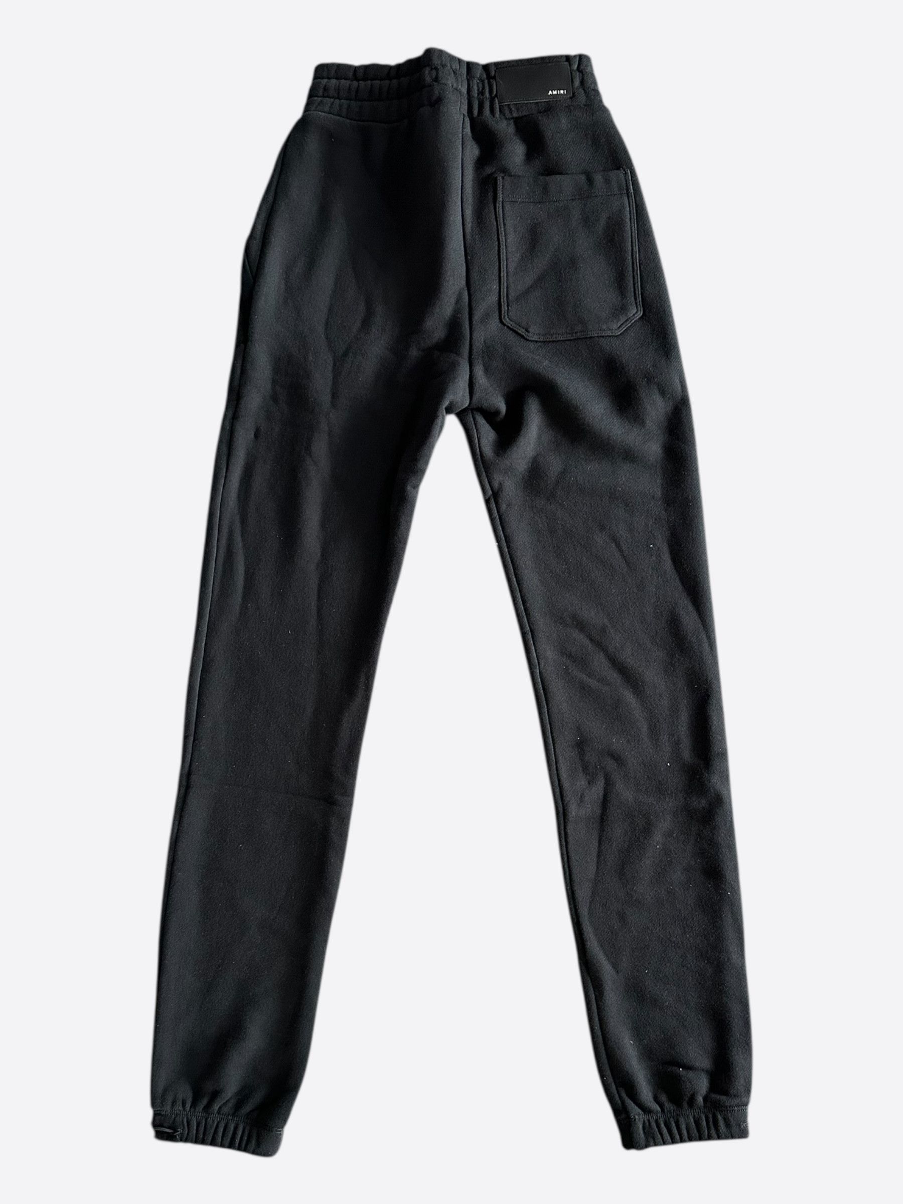 Amiri Amiri Black & Cheetah MA Logo Sweatpants Size US 28 / EU 44 - 2 Thumbnail
