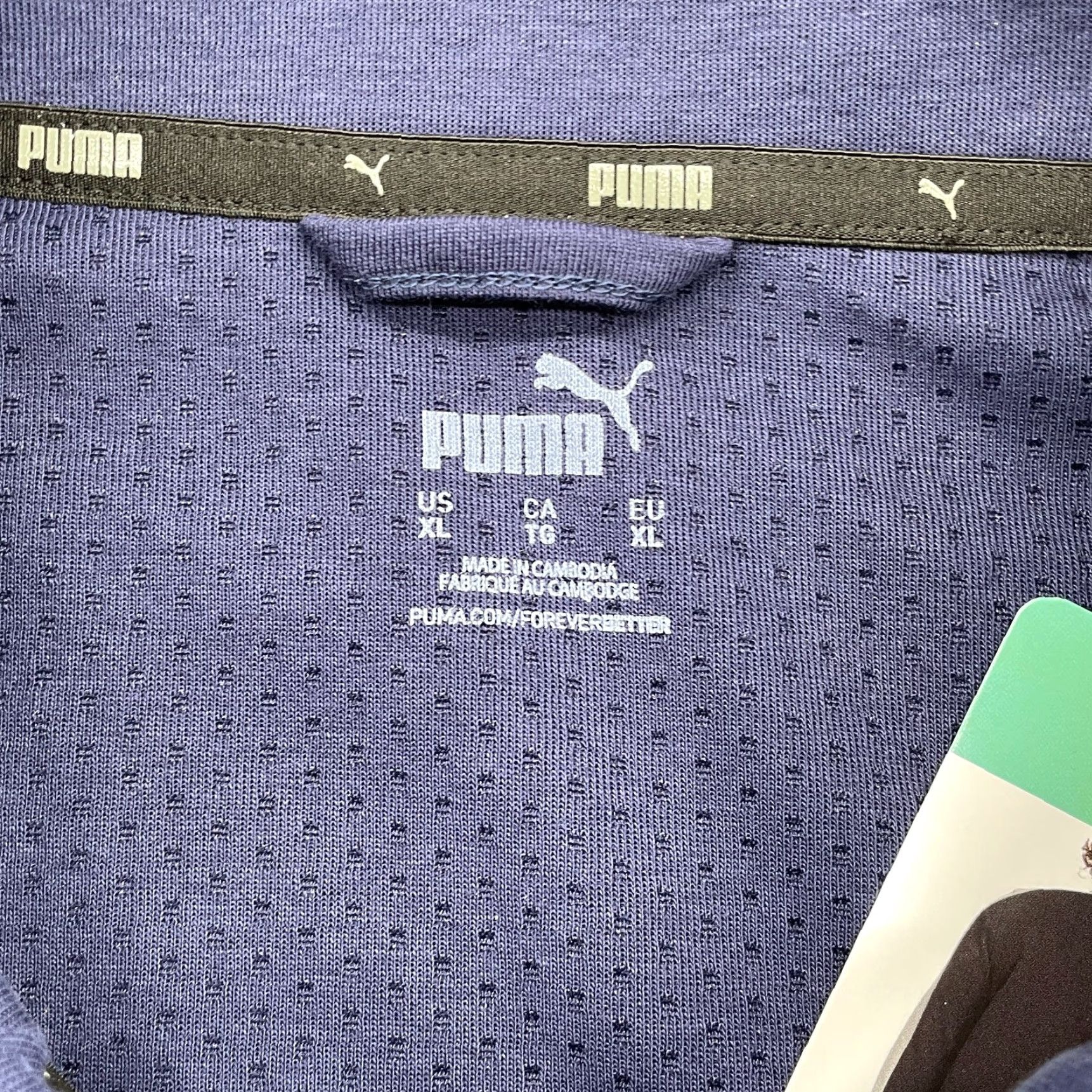 Puma Puma Track Jacket Men XL Blue Red Sports Training Running Gym Retro Streetwear Size US XL / EU 56 / 4 - 7 Thumbnail