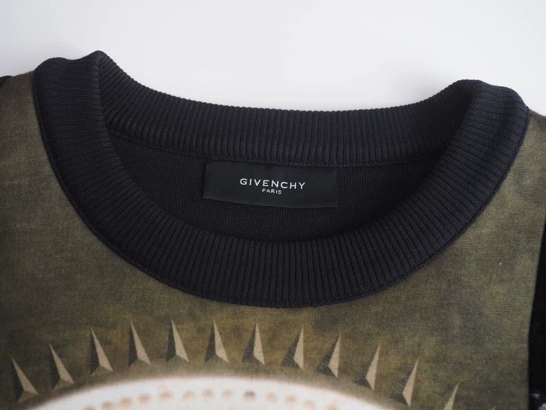 Givenchy Givenchy black velvet group dog Madonna patchwork hoodie Size US XS / EU 42 / 0 - 4 Thumbnail