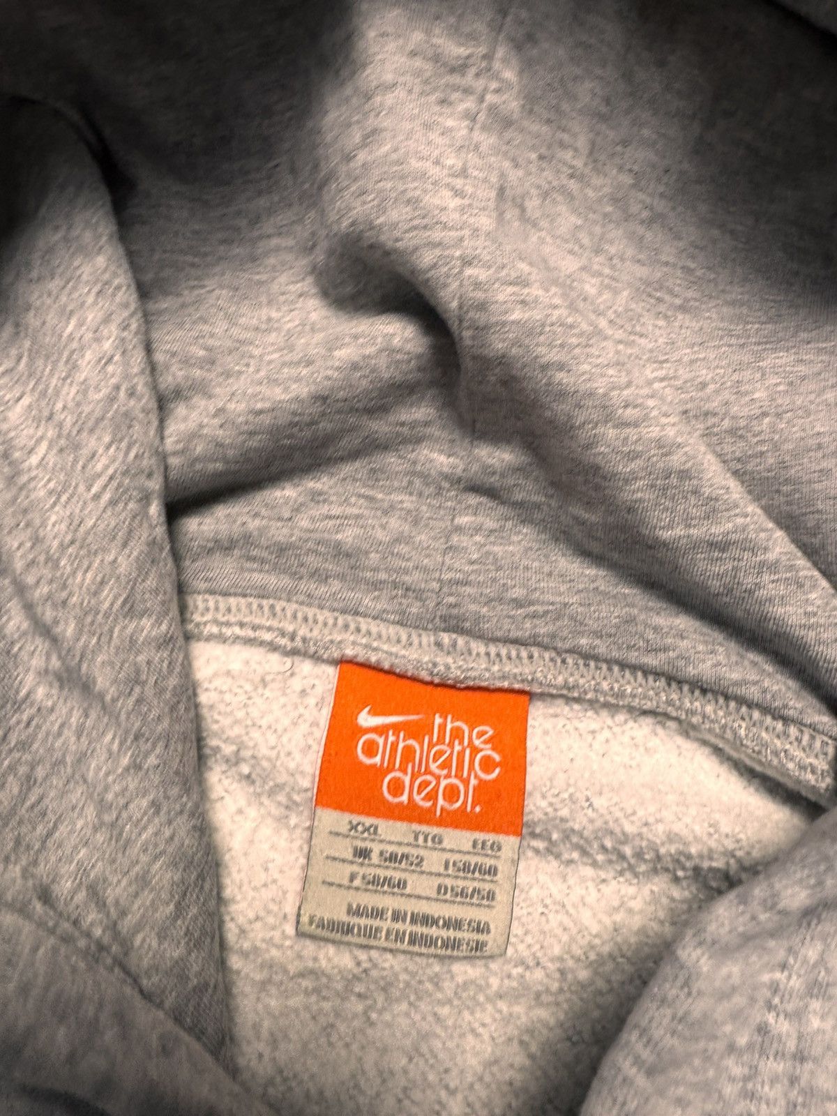 Nike × Vintage NIKE VINTAGE CENTER LOGO OVERSIZE BOXY HOODIE Size US XXL / EU 58 / 5 - 6 Thumbnail