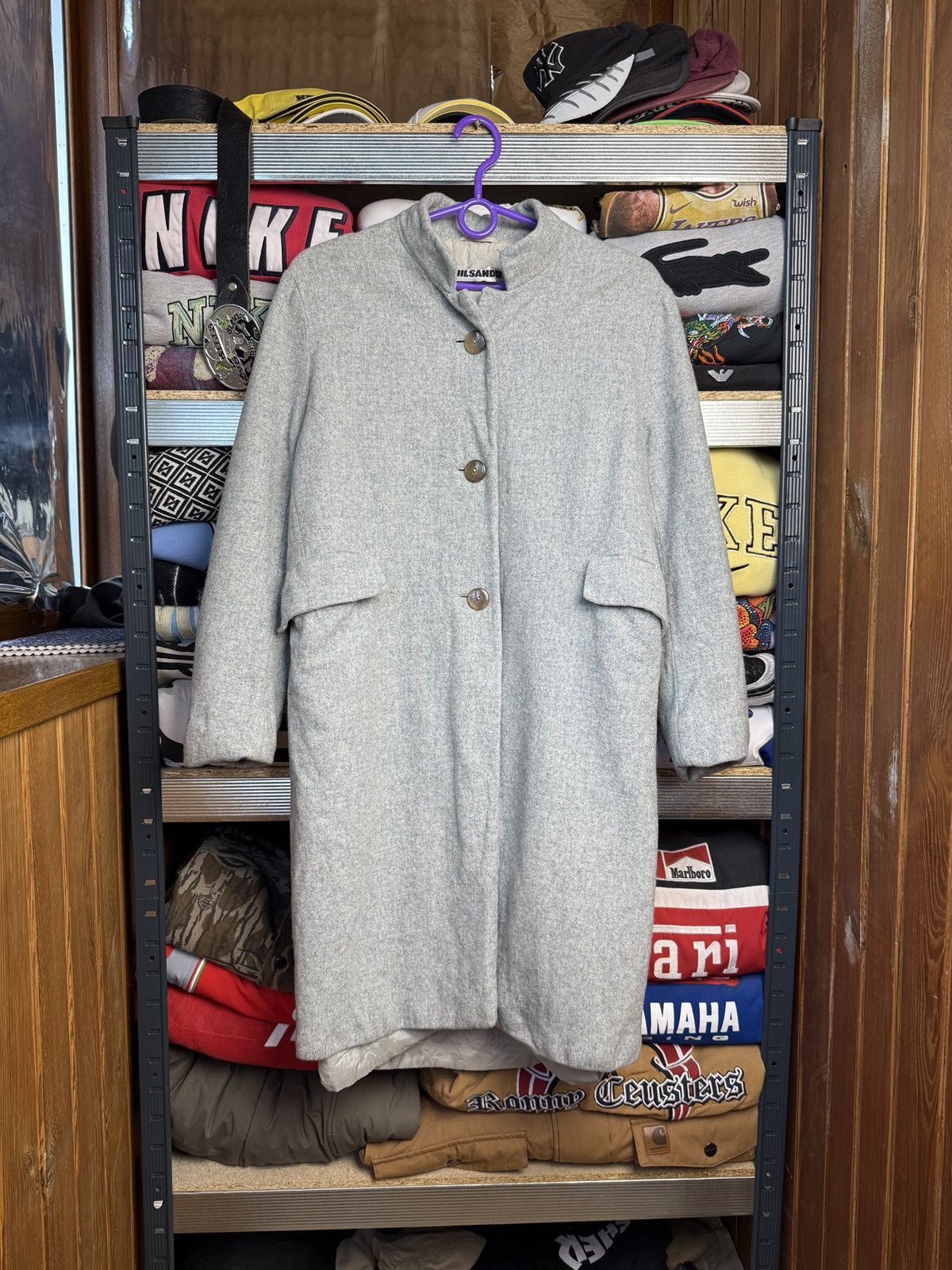 Jil Sander Jil Sander Wool Coat Size S / US 4 / IT 40 - 1 Thumbnail