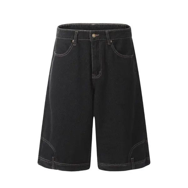 Jean Isshiki x Ezaki Inverted Baggy Denim Shorts Size US 30 / EU 46 - 6 Thumbnail