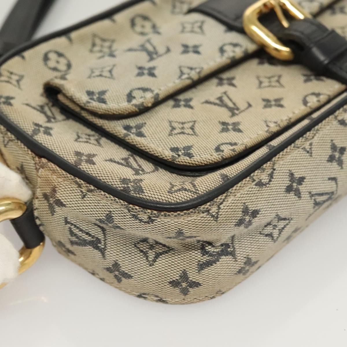 Louis Vuitton LOUIS VUITTON Monogram Mini Juliet MM Shoulder Bag Blue Size ONE SIZE - 8 Thumbnail