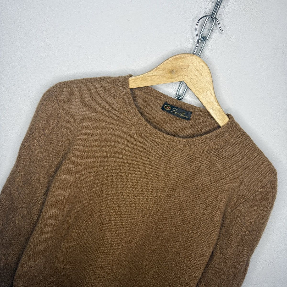 Loro Piana Loro Piana Cashmere Knit Sweater Cable Jumper Size M / US 6-8 / IT 42-44 - 4 Thumbnail