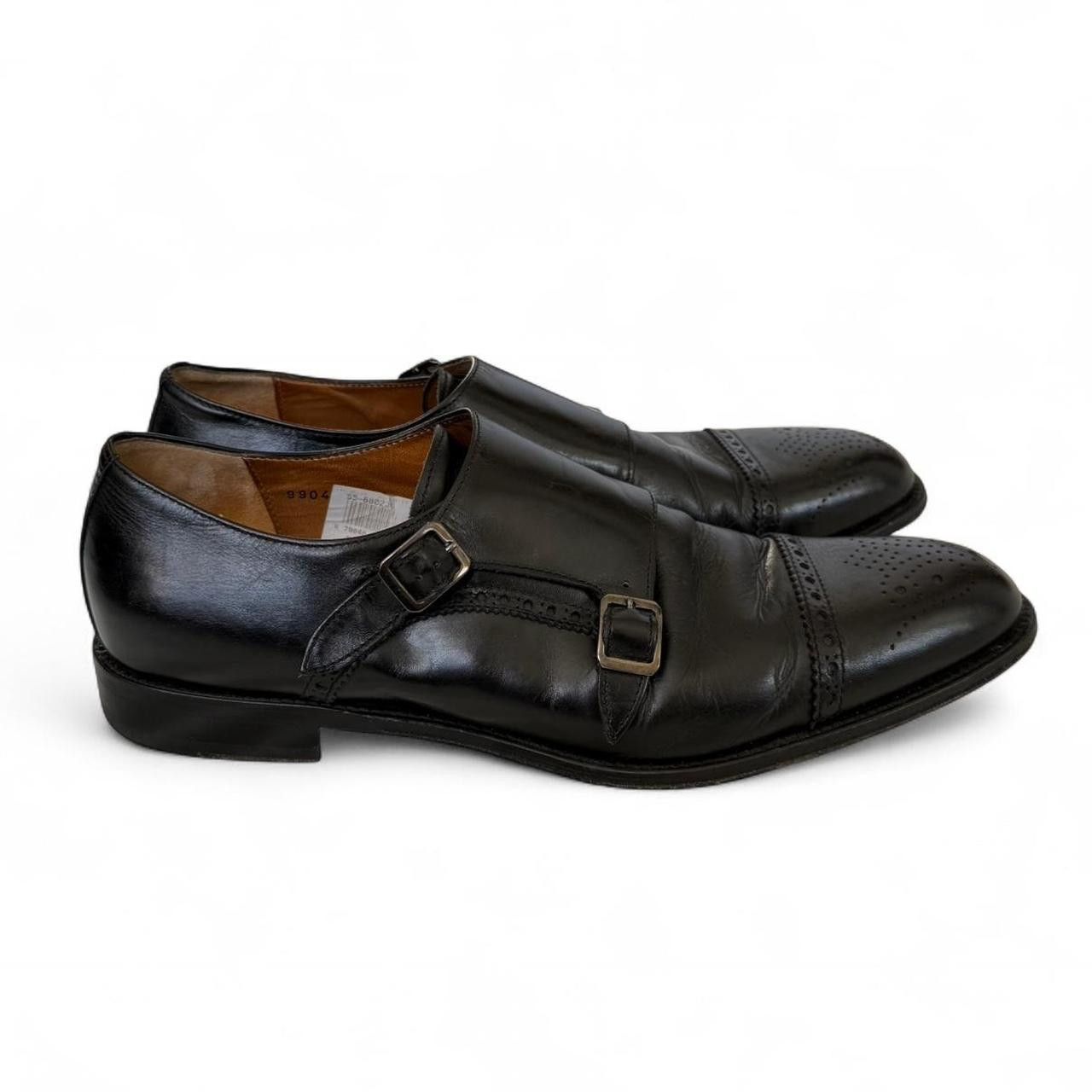 Mezlan Mezlan Men's Black Brogues Size US 10.5 / EU 43-44 - 2 Thumbnail