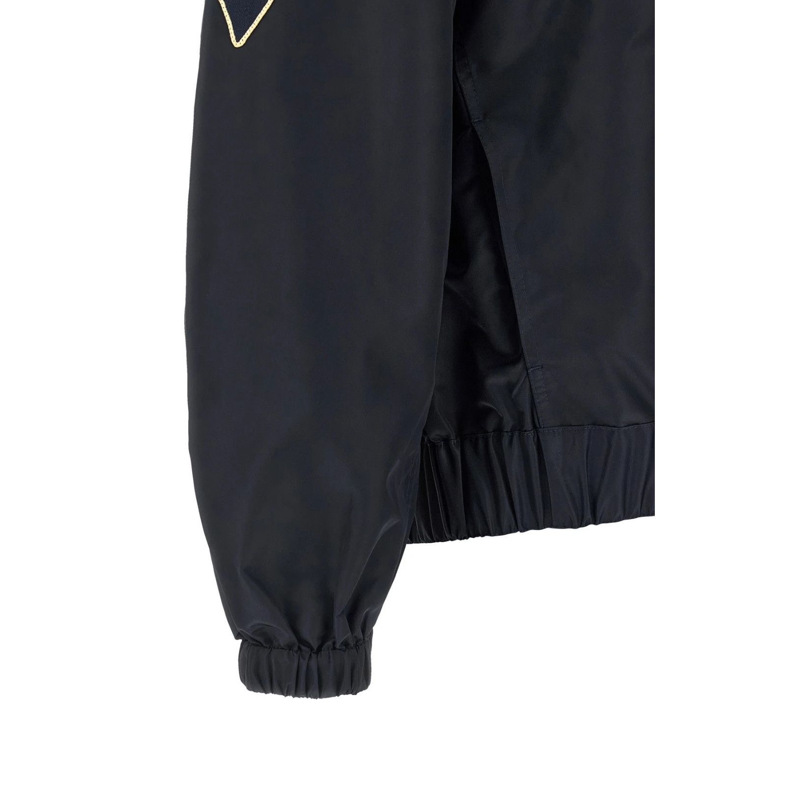 Kenzo Kenzo Badges Collarless Black Nylon Bomber Jacket New & Auth Size US M / EU 48-50 / 2 - 4 Thumbnail