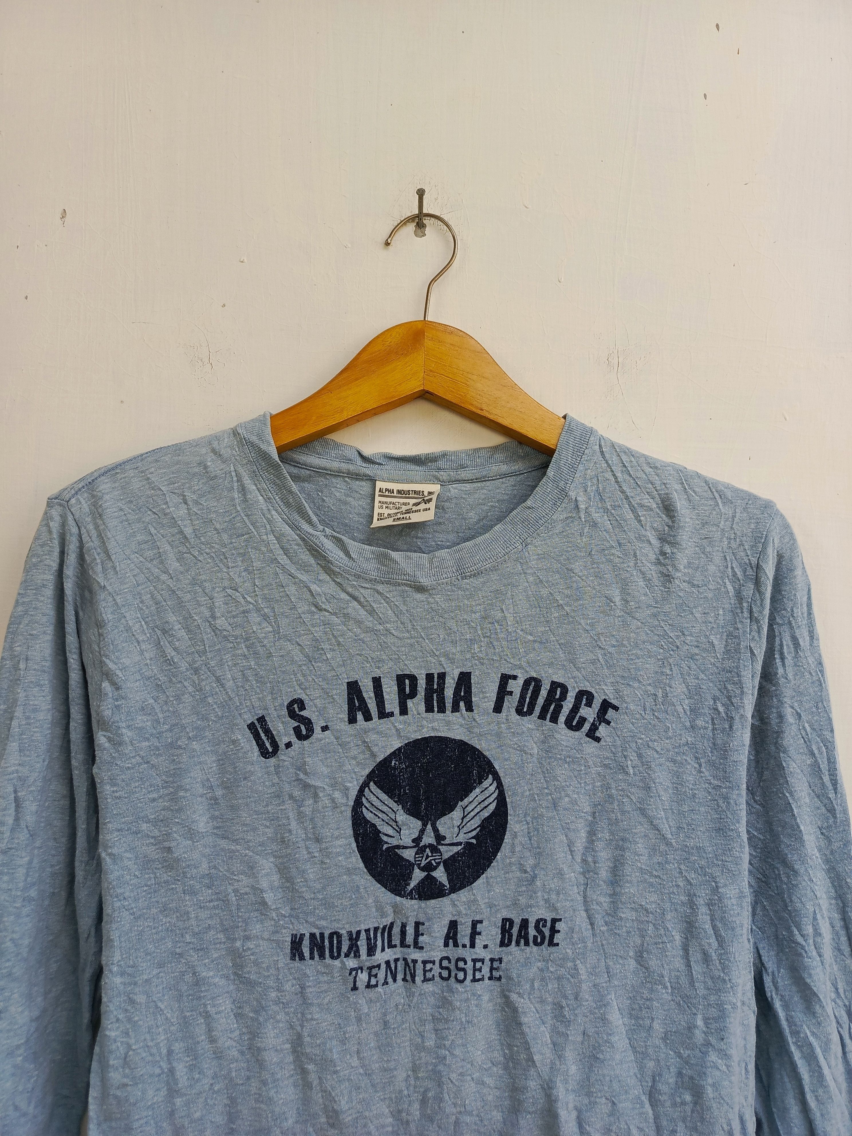 Alpha Industries Alpha Industries U.S. Alpha Force Long Sleeve Size US S / EU 44-46 / 1 - 2 Thumbnail