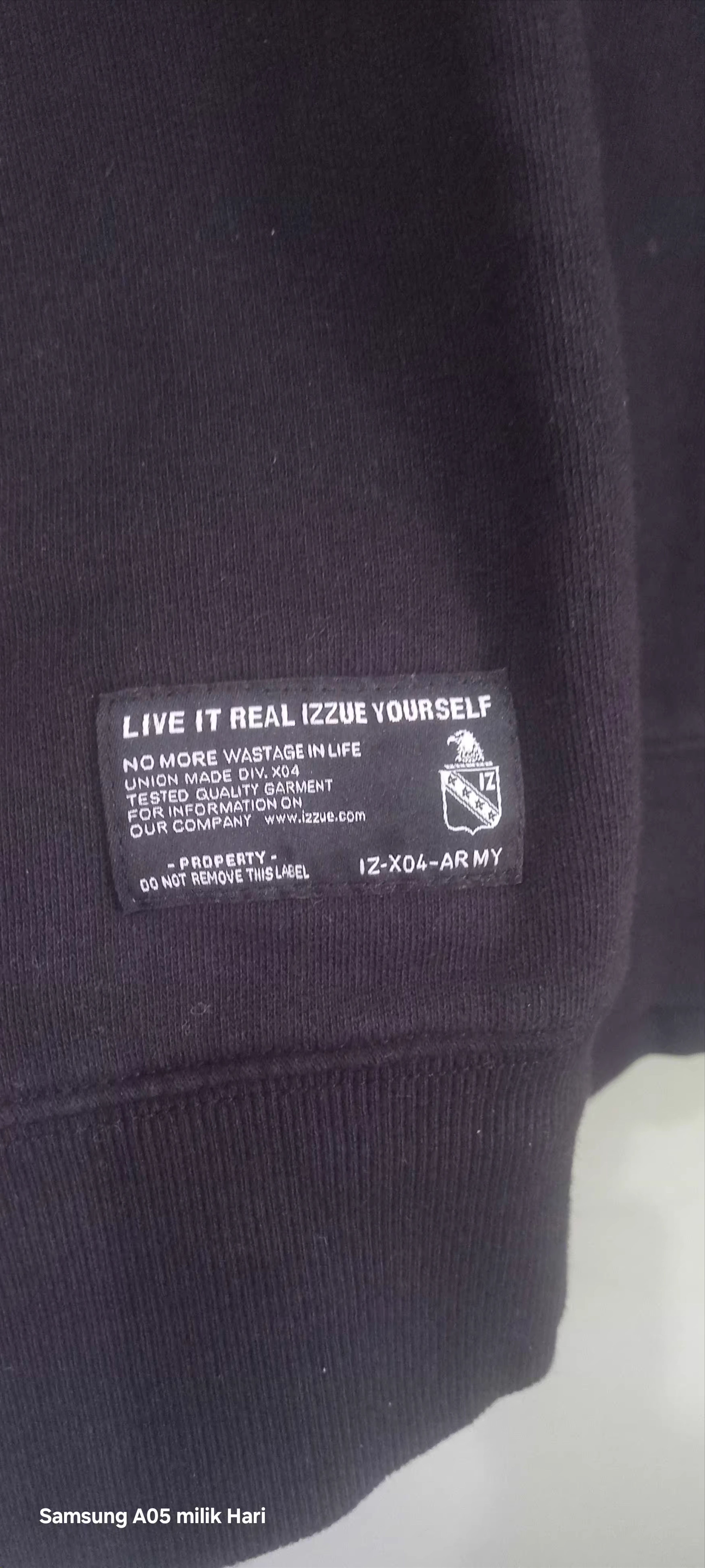 izzue IZZUE ARMY LONG SLEEVE Size US L / EU 52-54 / 3 - 4 Thumbnail
