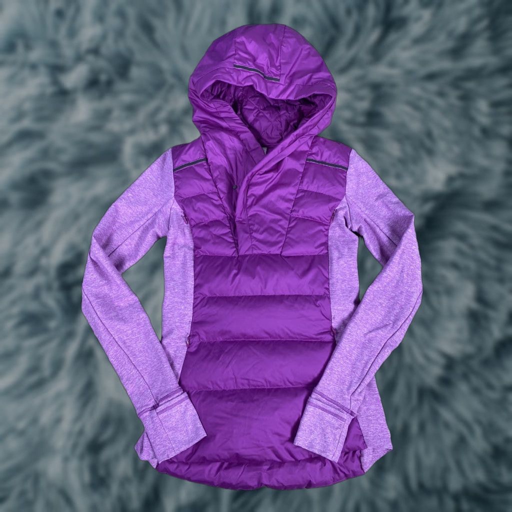 Lululemon **Lululemon Athletica XS Purple Pullover Hoodie Jacket For A Run** User: Lululemon Athletica XS Purple Pullover Hoodie Jacket For A Run Size XS / US 0-2 / IT 36-38 - 1 Thumbnail
