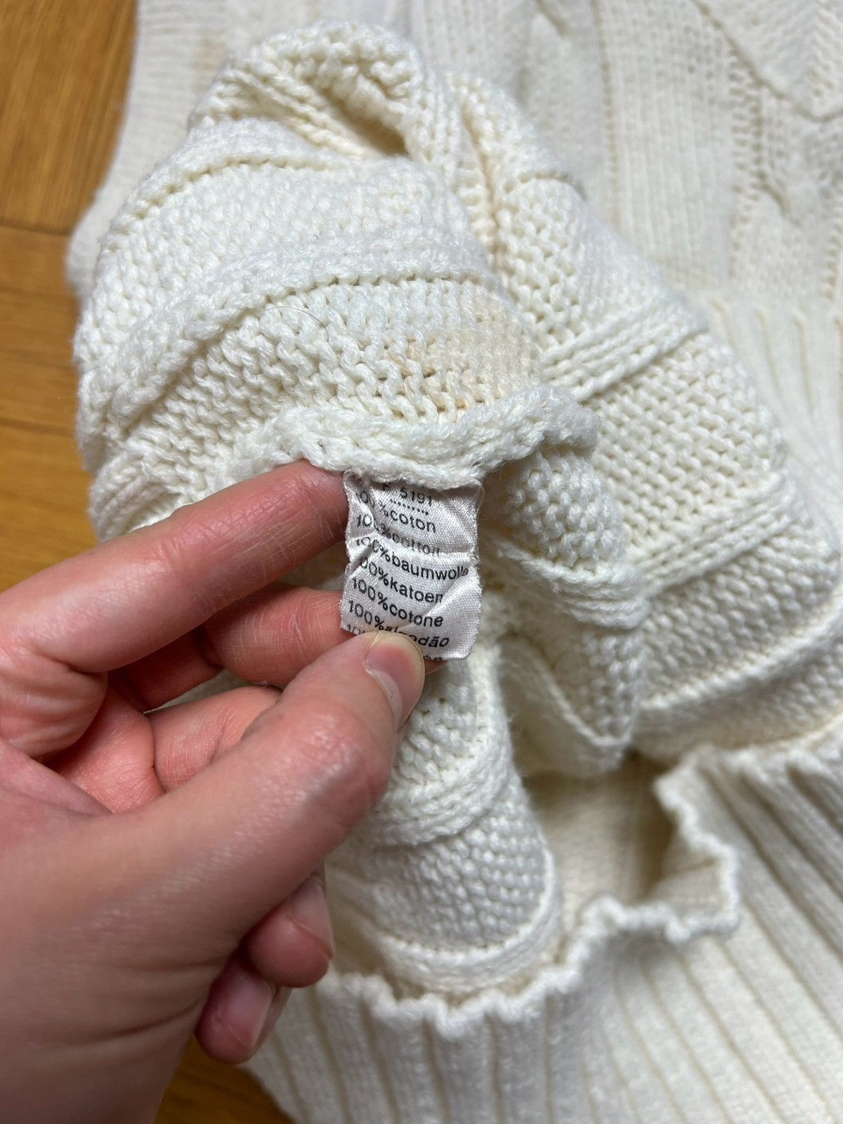 Lacoste × Vintage Vest Sweater Lacoste vintage white rare Size US M / EU 48-50 / 2 - 4 Thumbnail