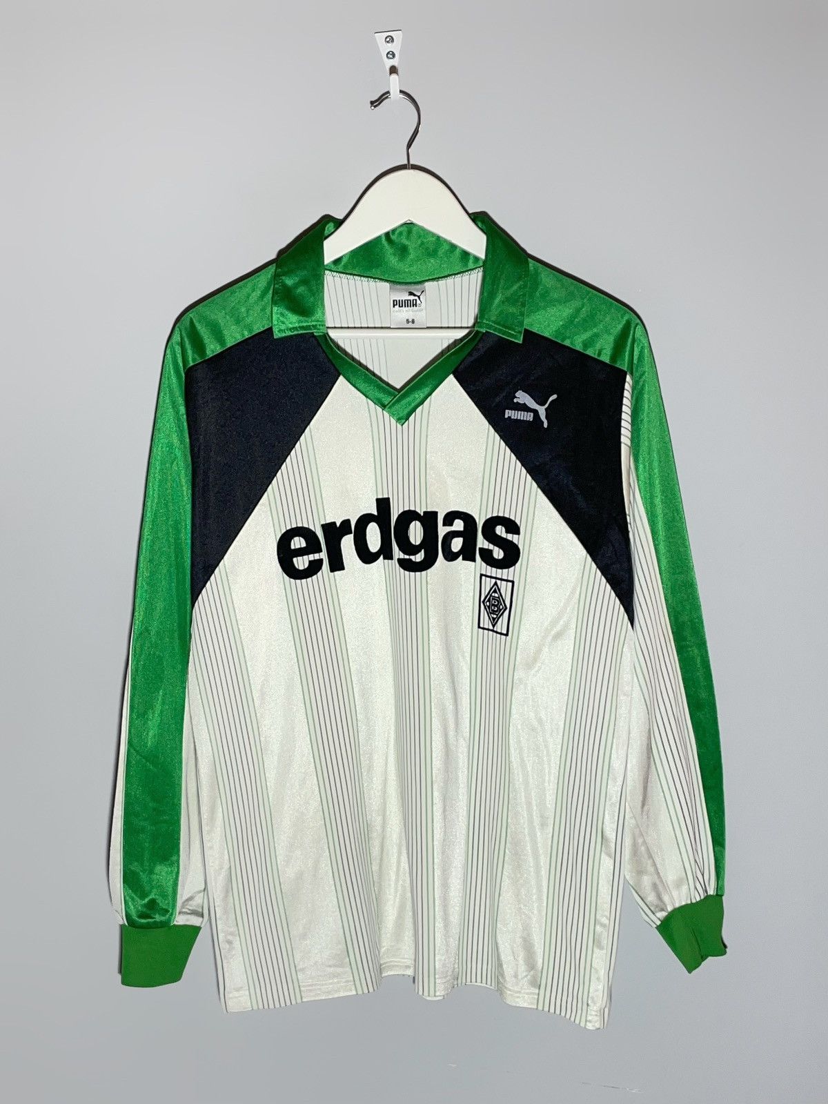 Puma × Vintage Borussia Monchengladbach Puma 1988/89 Home Vintage Jersey Size US M / EU 48-50 / 2 - 1 Thumbnail