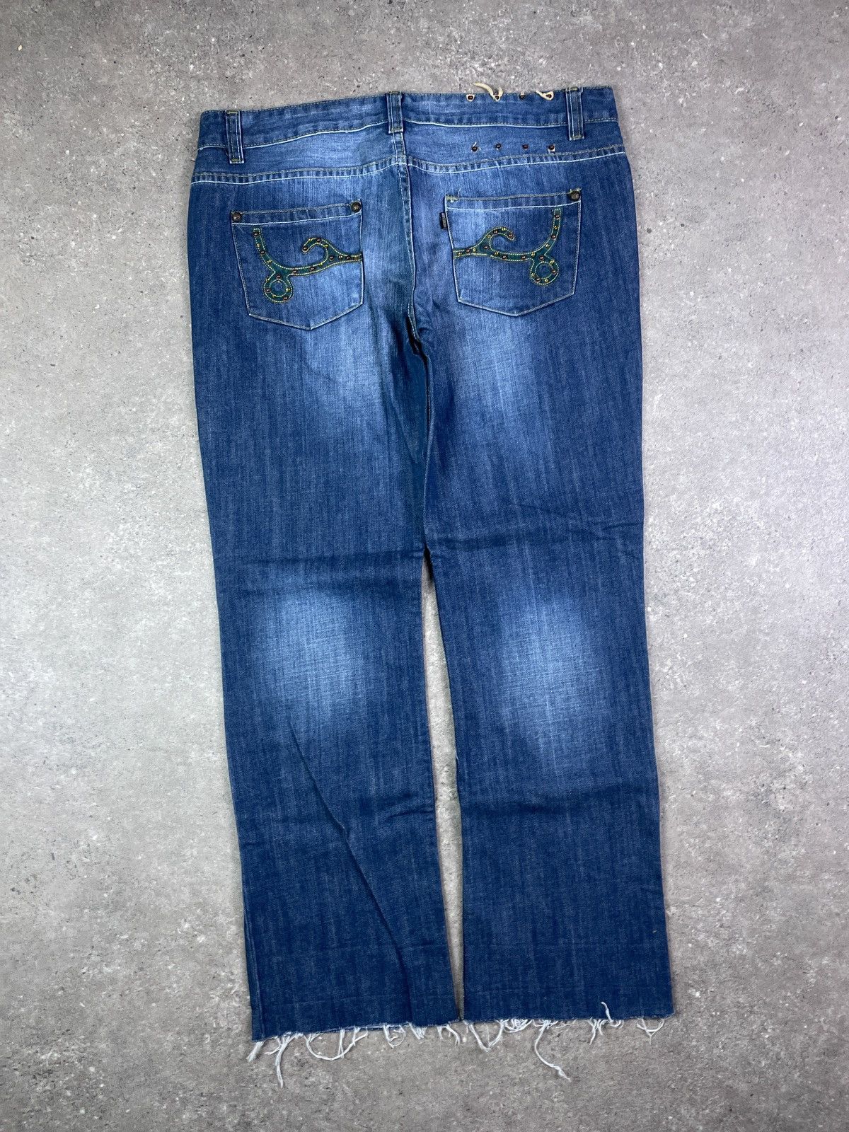 Just Cavalli × Roberto Cavalli × Vintage Vintage Just Cavalli Denim jeans pants Size US 36 / EU 52 - 1 Thumbnail