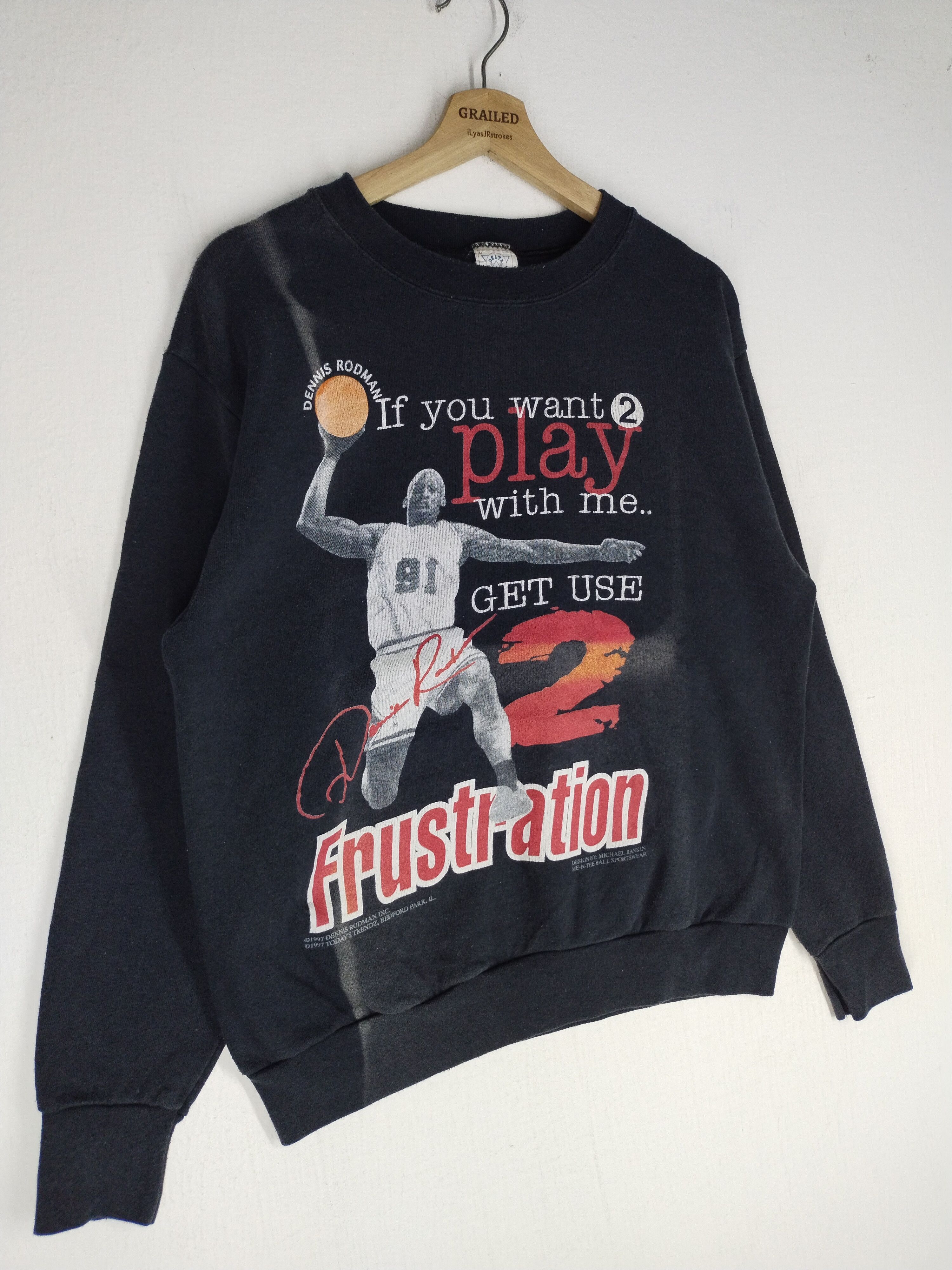 Vintage Vintage 1997's Dennis Rodman Design by Michael Rankin Size US M / EU 48-50 / 2 - 4 Thumbnail