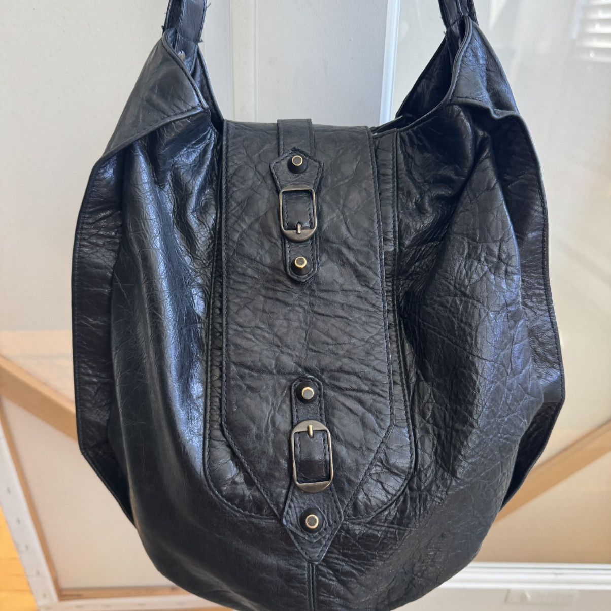 Balenciaga Balenciaga Motocross Classic Hobo Size ONE SIZE - 2 Thumbnail