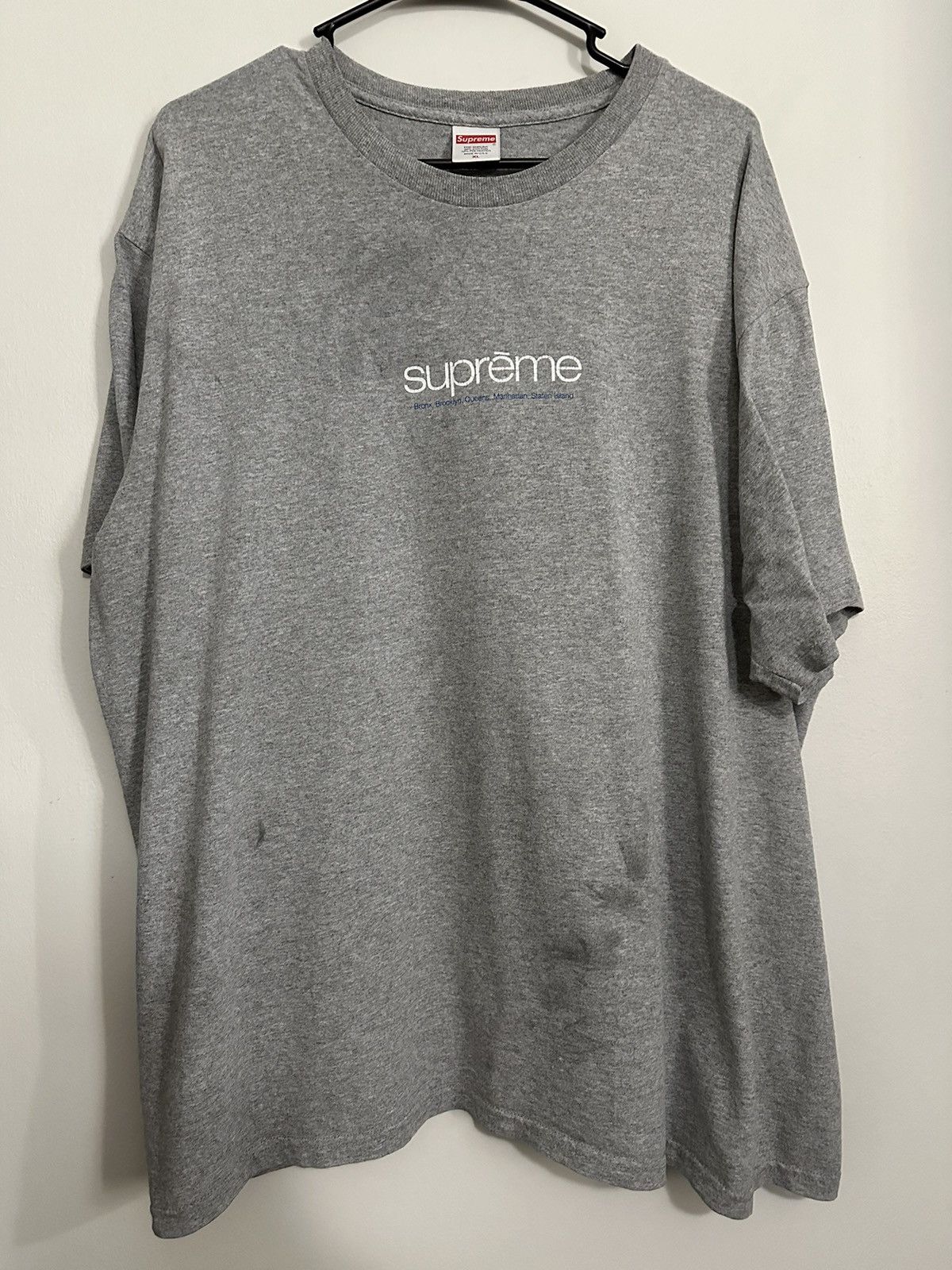 Supreme Supreme Five Boroughs Tee Size US XL / EU 56 / 4 - 1 Thumbnail