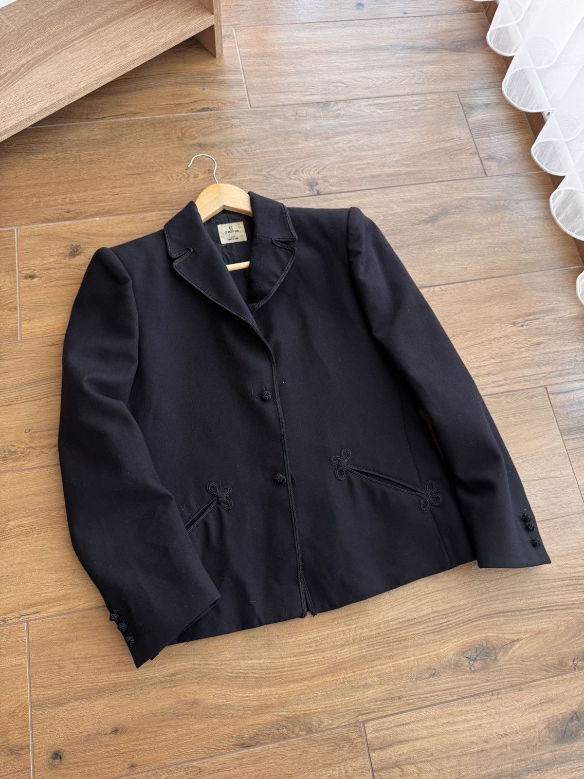 Cerruti 1881 × Vintage Vintage Cerruti 1881 Paris Femme Luxury Blazer Size M / US 6-8 / IT 42-44 - 7 Thumbnail