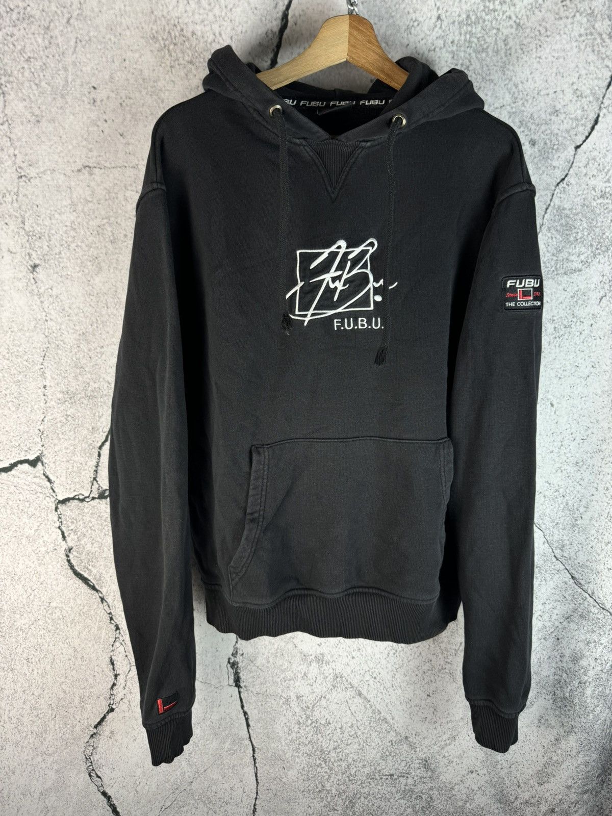 Fubu Y2K Fubu Heavyweight Rap Hip-Hop Japan style Hoodie Size US M / EU 48-50 / 2 - 1 Thumbnail