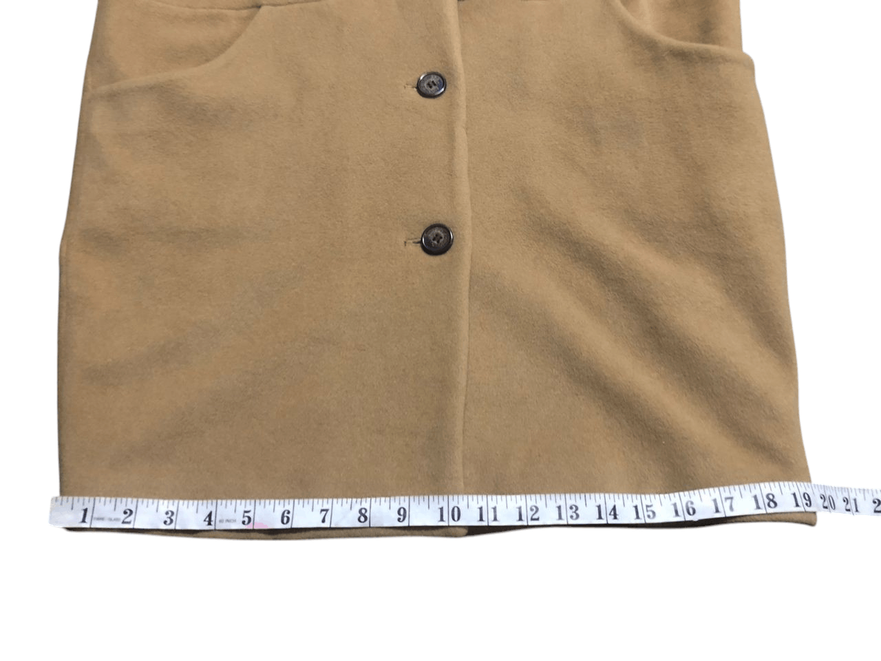 Japanese Brand Inconnue Wool Over Coat Nice Design Size M / US 6-8 / IT 42-44 - 19 Thumbnail