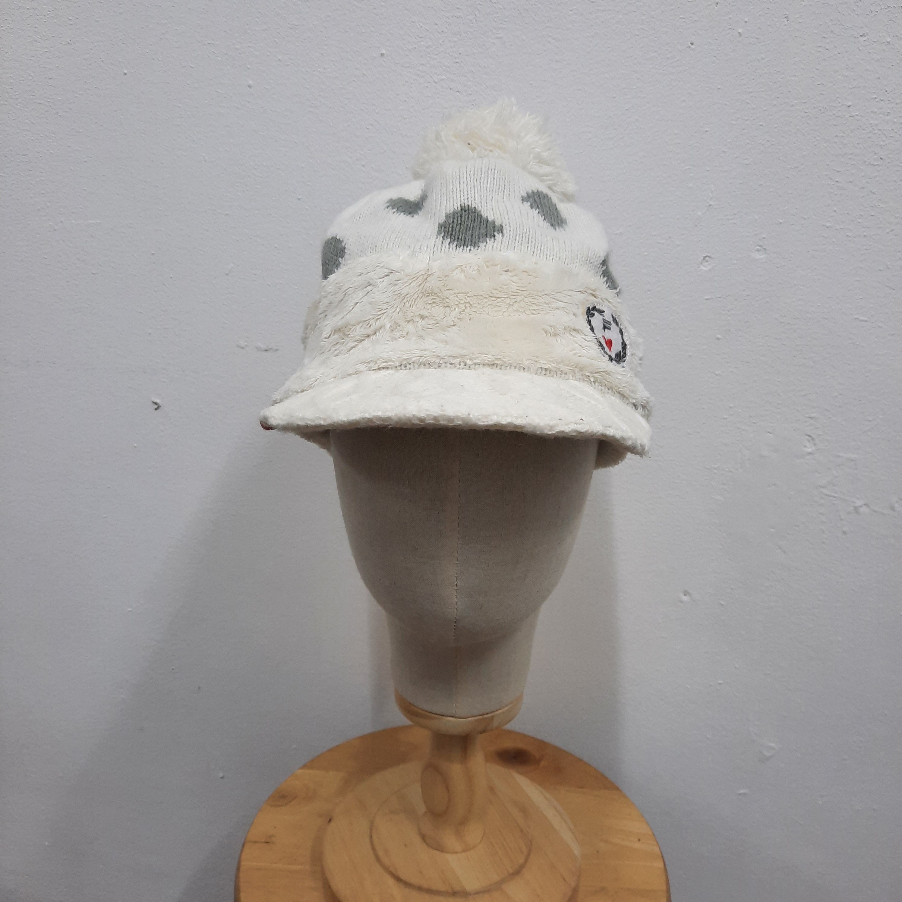 Fila ❄️ Fila polkadot visor beanie cap Size ONE SIZE - 2 Thumbnail