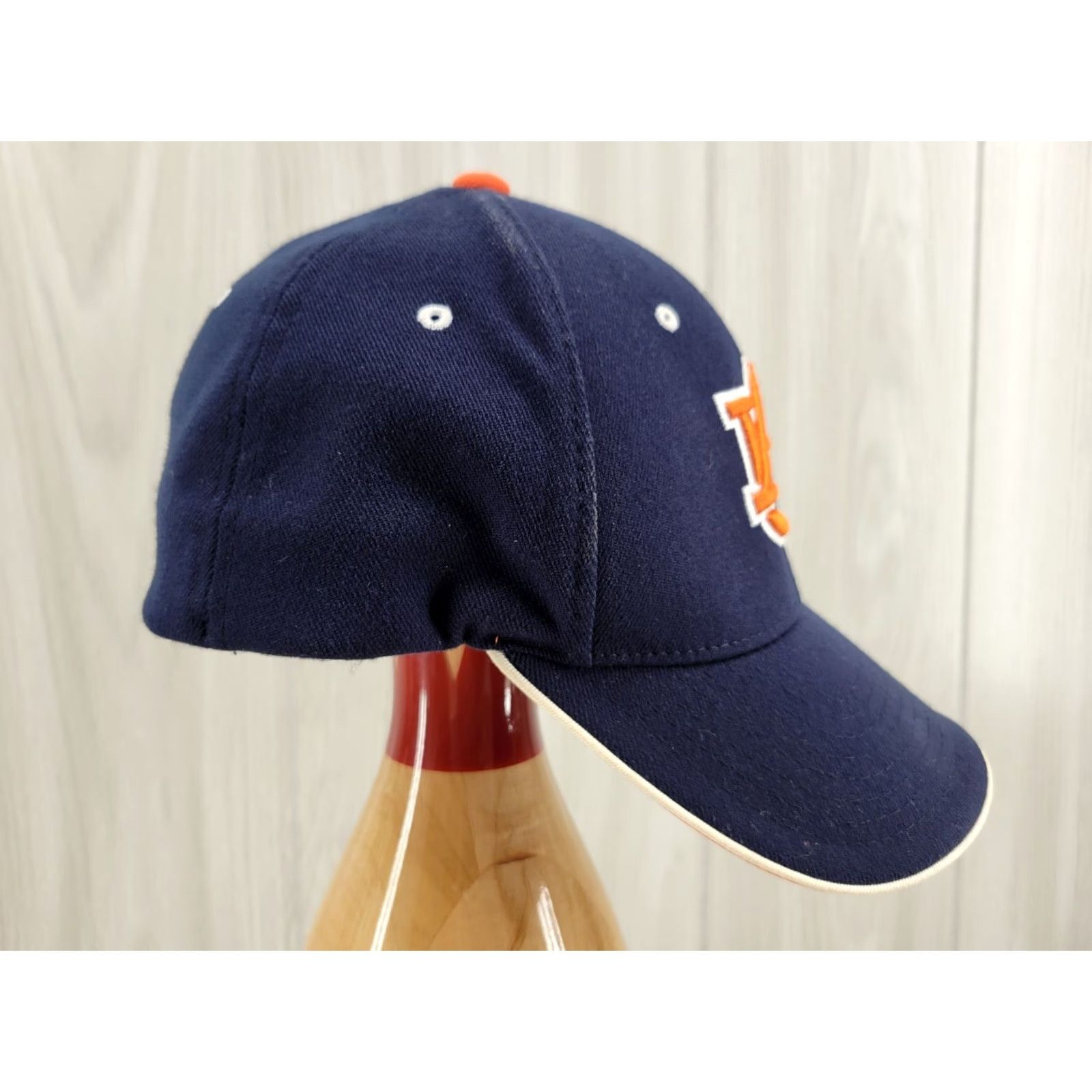 Zephyr Zephyr Hat Fitted M/L Adult Blue Auburn University Tigers NCAA Snapback Logo Embroidered Adjustable Unisex Cap Size ONE SIZE - 4 Thumbnail