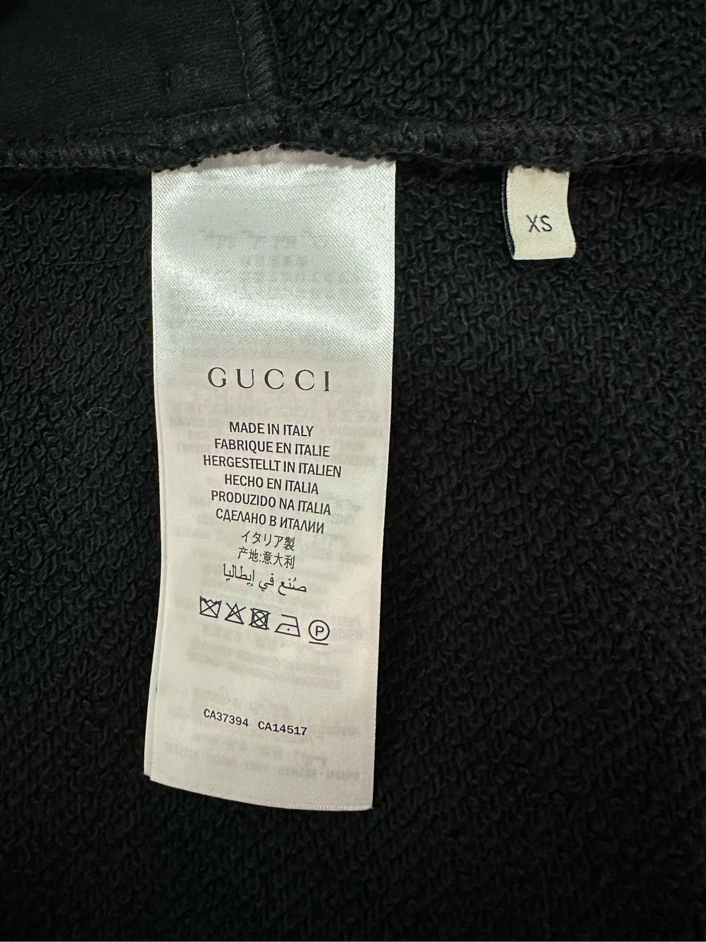Gucci GUCCI FW21 tennis logo gold overcoat women's black Size XS / US 0-2 / IT 36-38 - 9 Thumbnail