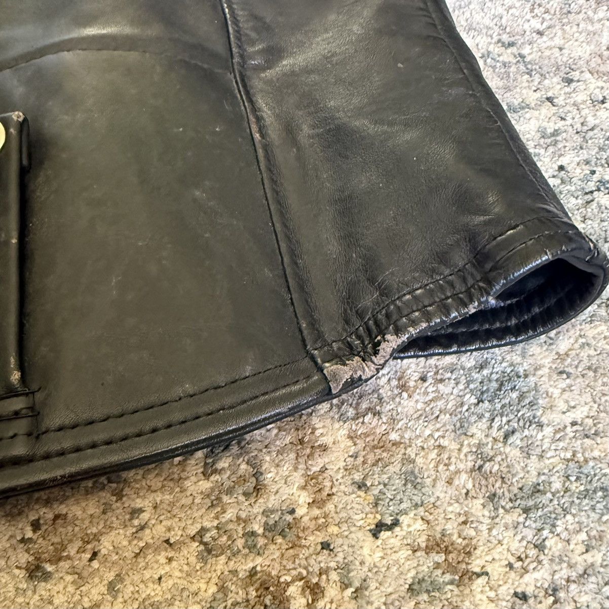 Harley Davidson Final Drop - 1970’s Harley Davidson Leather Jacket Size US M / EU 48-50 / 2 - 8 Thumbnail
