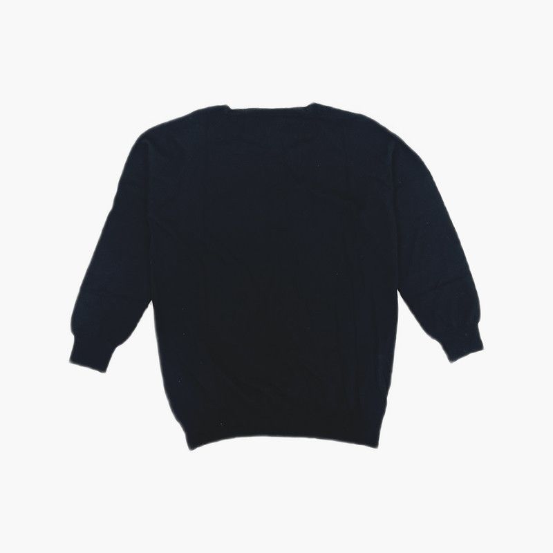 Prada Prada Black V-Neck Knit Sweater for Men Size US L / EU 52-54 / 3 - 1 Thumbnail