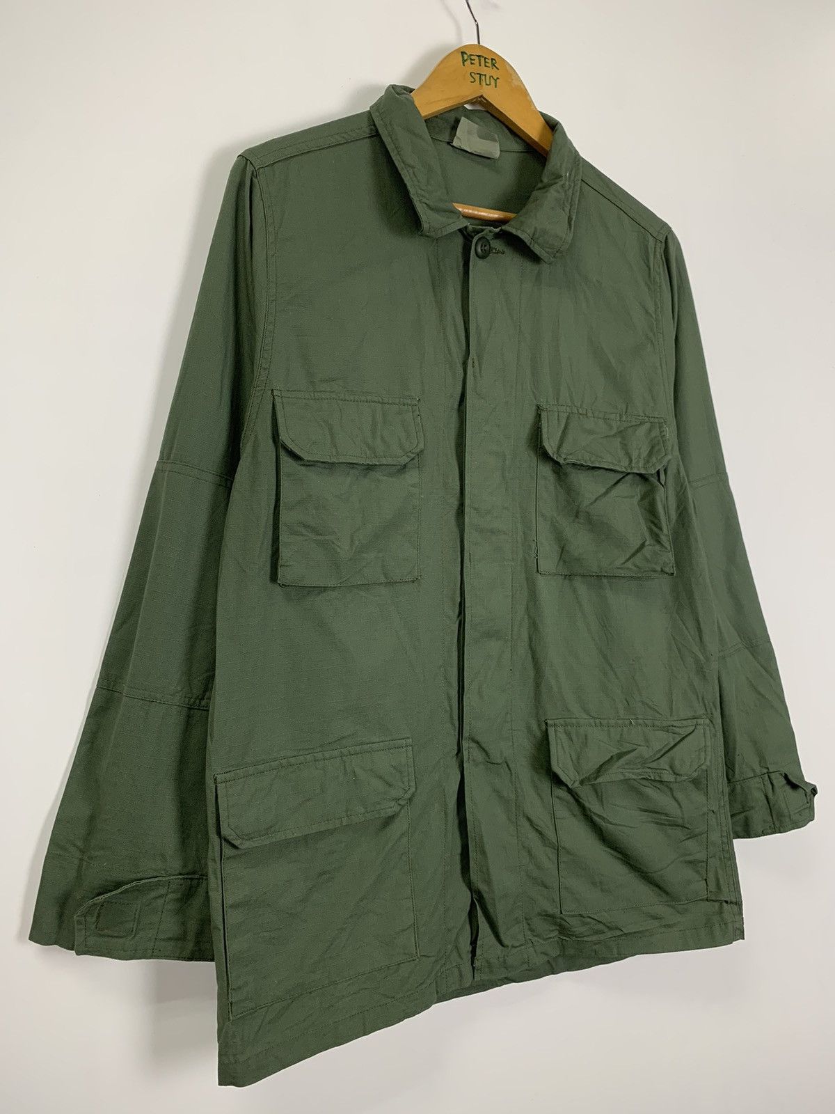 Field & Stream × Vintage Vintage 90s Military Field Jacket Size US S / EU 44-46 / 1 - 6 Thumbnail