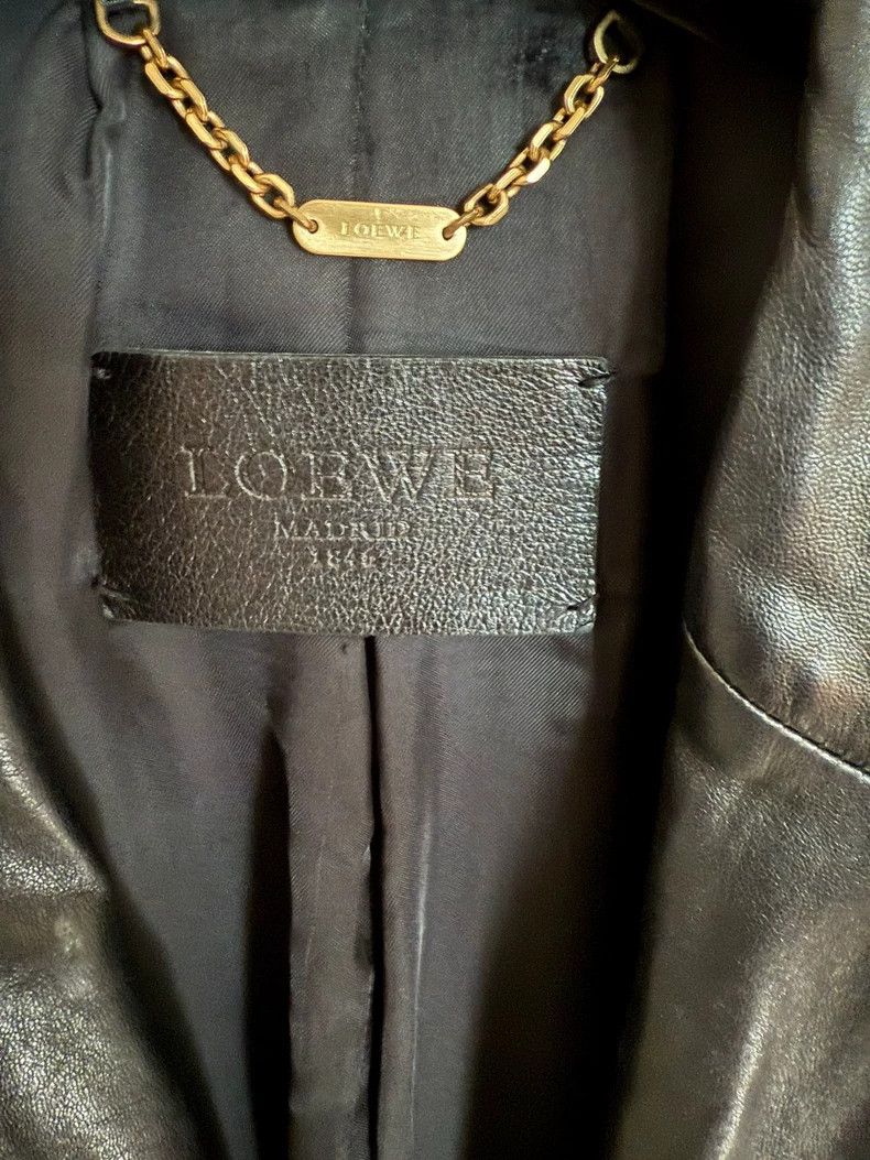 Loewe LOEWE Second-hand black suit and leather coat Size XL / US 12-14 / IT 48-50 - 3 Thumbnail