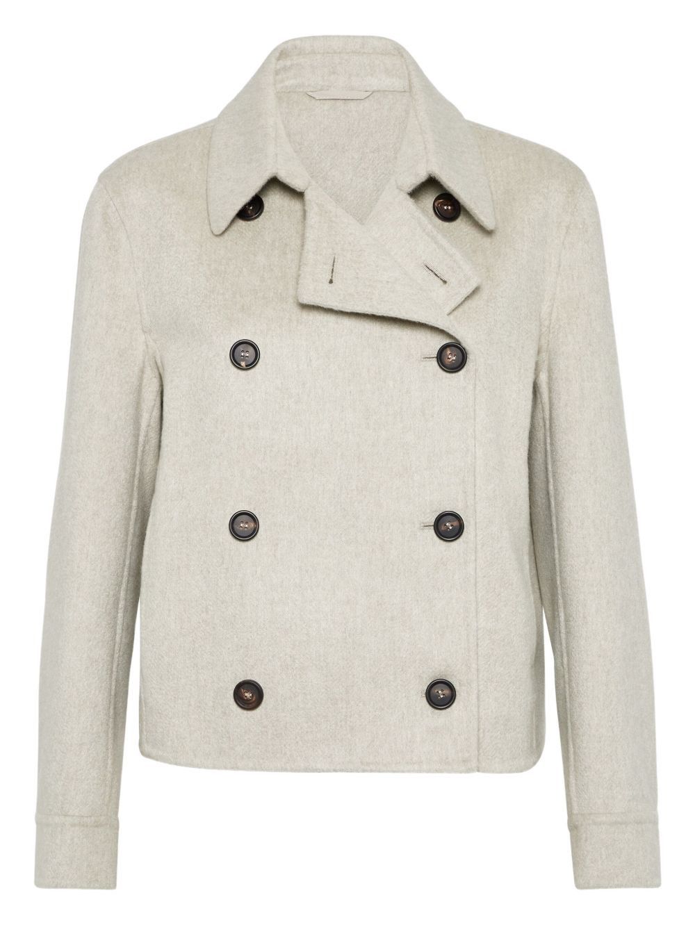 Brunello Cucinelli CASHMERE OVERCOAT Size S / US 4 / IT 40 - 1 Thumbnail