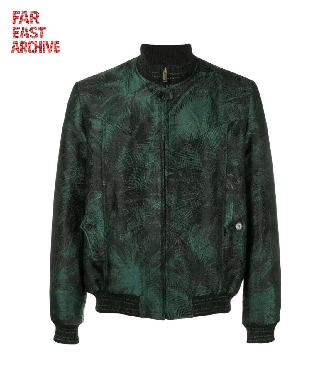 Saint Laurent Paris Saint Laurent Crystal Palm Tree Jacket | Grailed