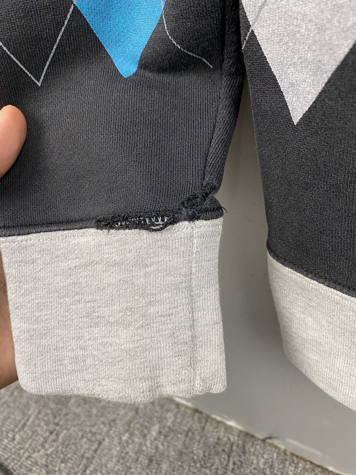 Japanese Brand Tkmixpice Argyle Cardigan Size US M / EU 48-50 / 2 - 7 Thumbnail