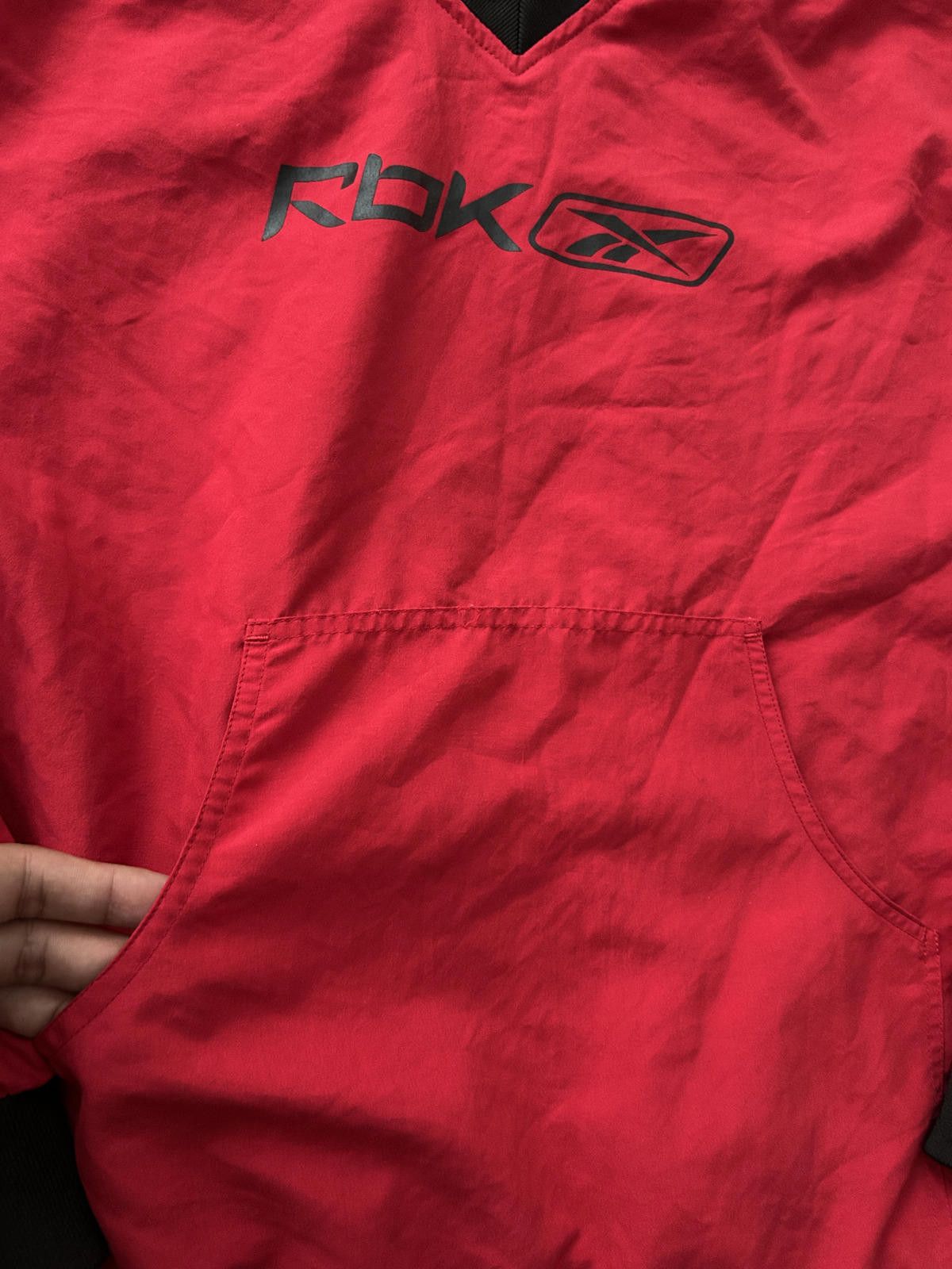 Reebok Y2K Reebok (RBK) Red Windbreaker Pullover Size US M / EU 48-50 / 2 - 4 Thumbnail