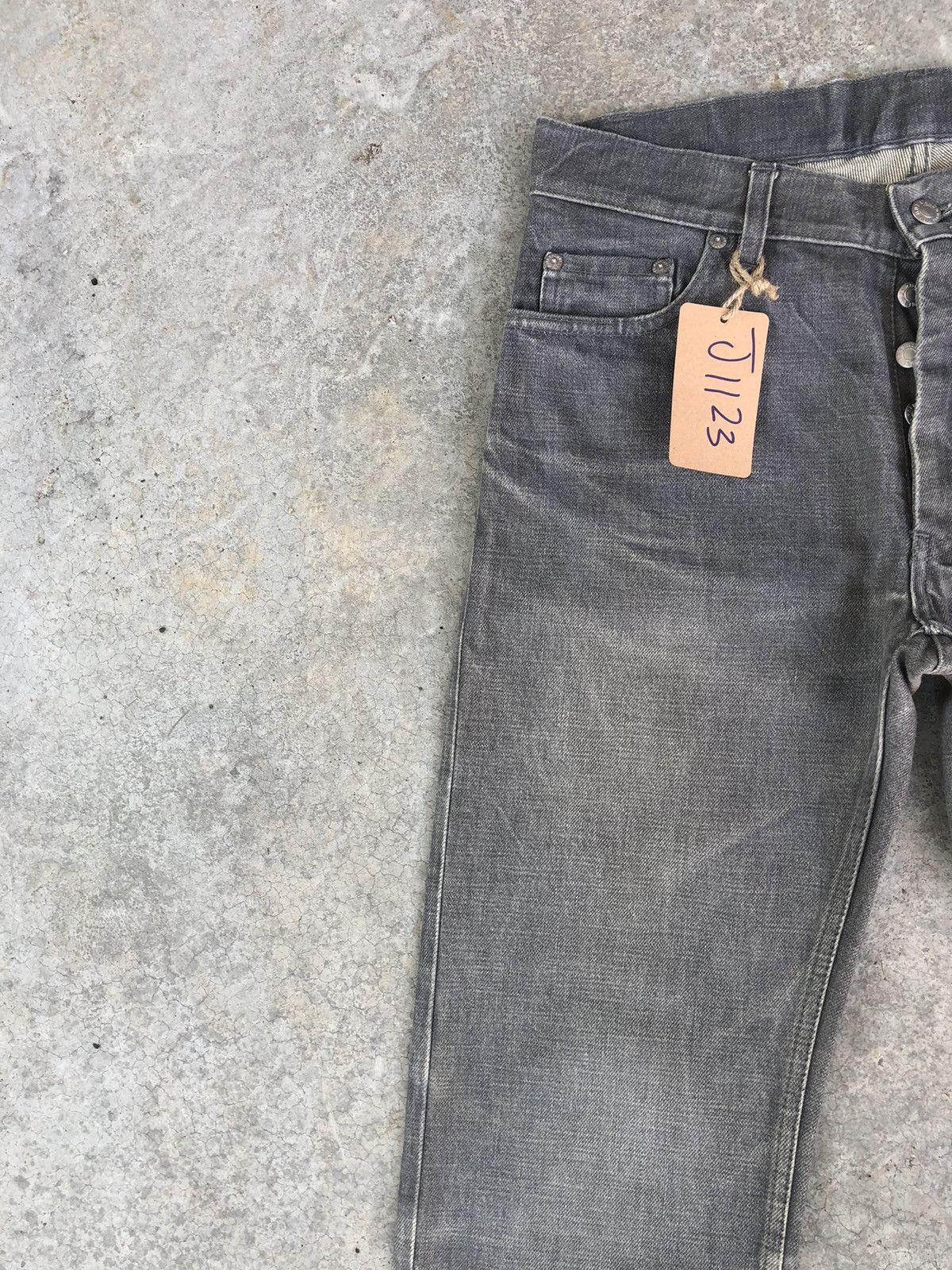 Helmut Lang Helmut Lang Classic Raw Denim Distressed Size US 31 - 4 Thumbnail