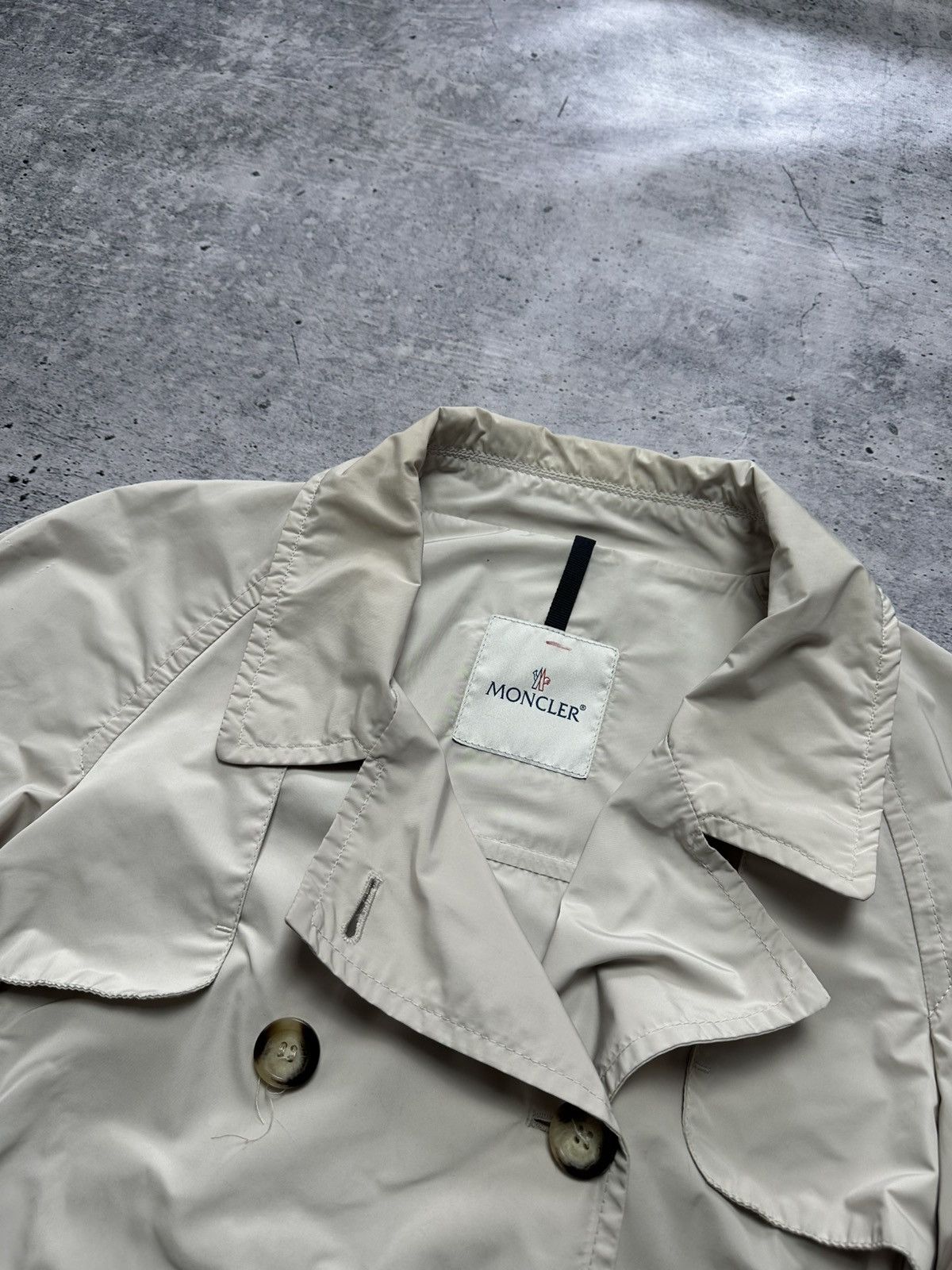 Moncler Moncler Isis Giubbotto Mid Trench Nylon Jacket Coat Size XL / US 12-14 / IT 48-50 - 5 Thumbnail