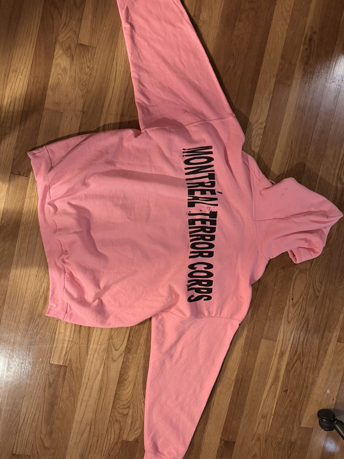 Band Tees 1 of 5 SHADOW WIZARD MONEY GANG PINK HOODIE BY LOUKA TESSIER Size US XXL / EU 58 / 5 - 13 Thumbnail