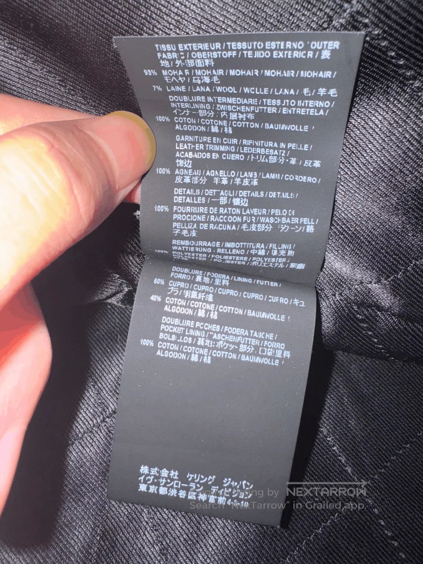 Saint Laurent Paris Saint Laurent 18FW Hooded Fur Coat. Size US M / EU 48-50 / 2 - 7 Thumbnail