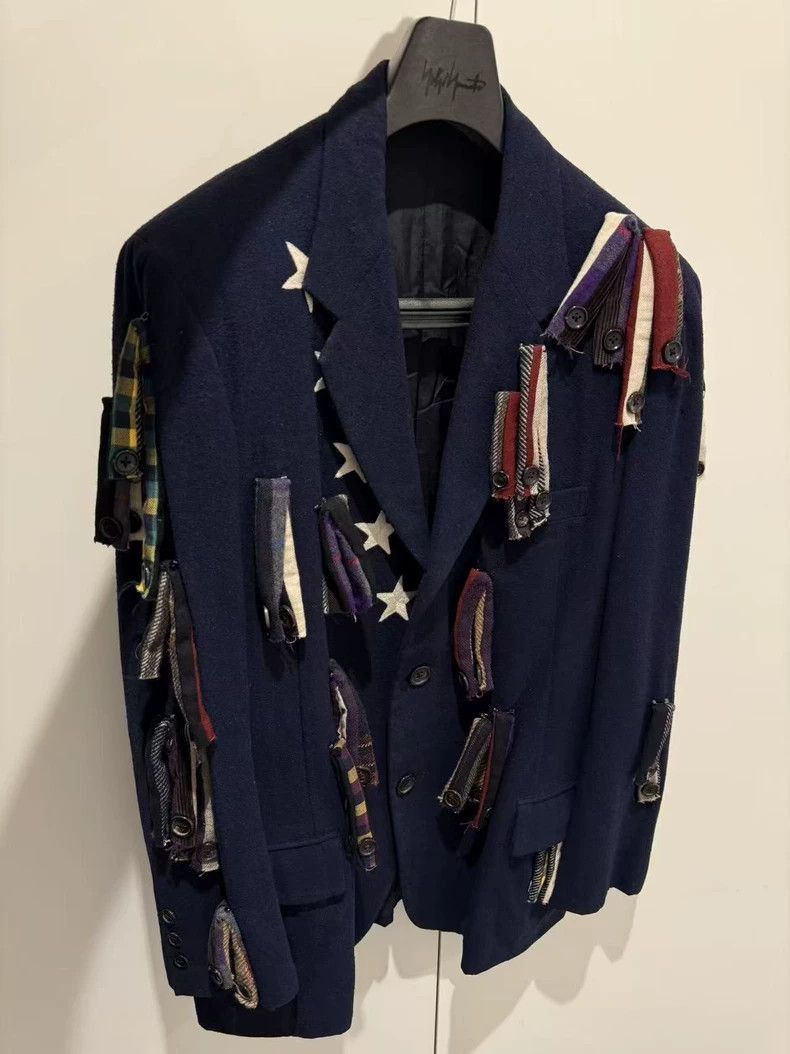 Yohji Yamamoto Yohji Yamamoto Yohji Yamamoto Baroque Toy Star Jacket Size US M / EU 48-50 / 2 - 2 Thumbnail