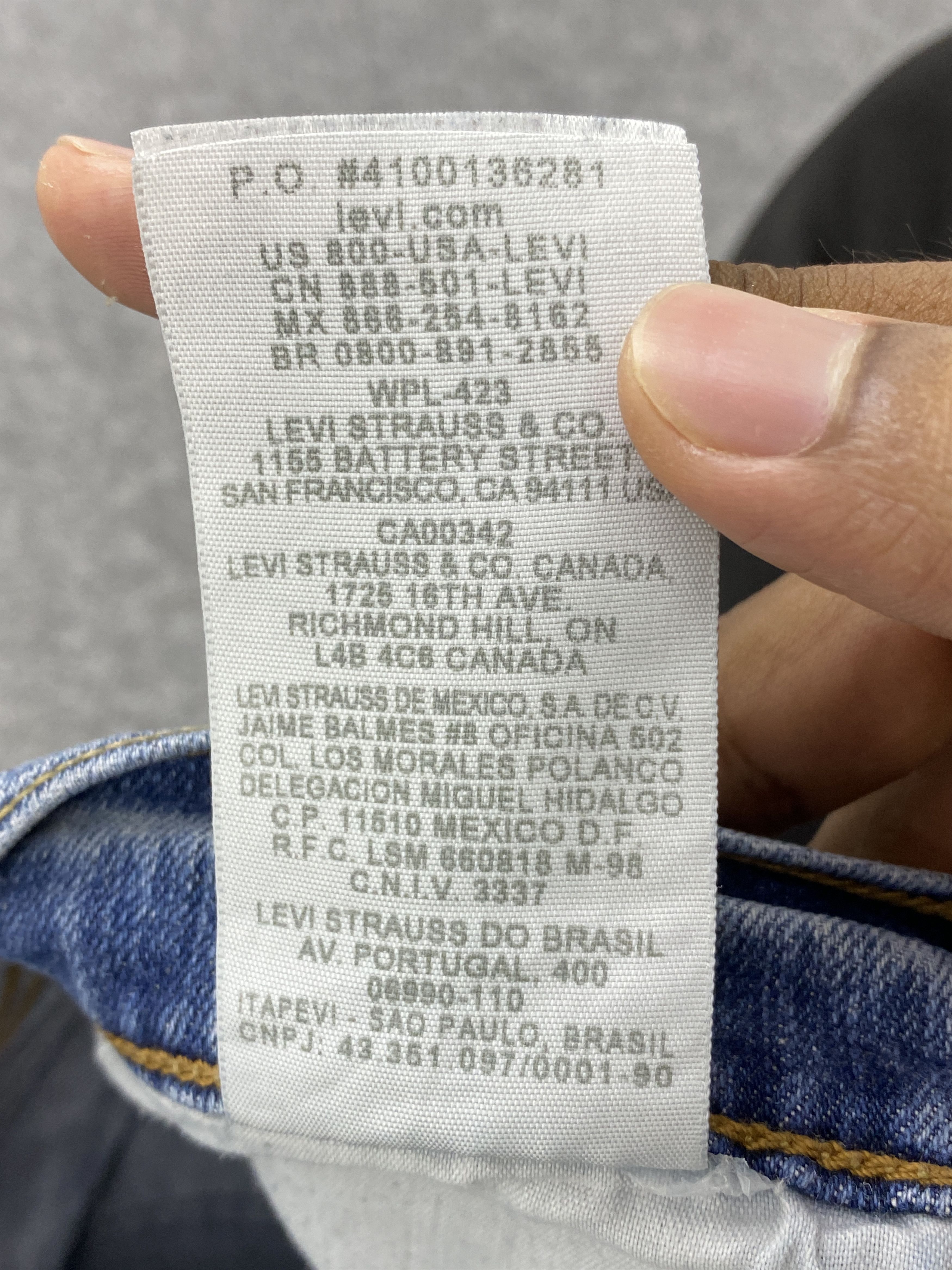 Levi's Vintage levis 515 Flare Blue Denim DP2631 Size US 30 / EU 46 - 14 Thumbnail