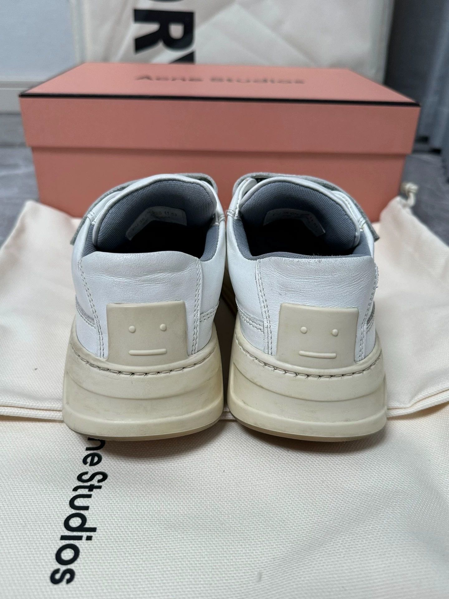 Acne Studios Acne Studios women's white velcro sneakers 35 Size US 4.5 / IT 34.5 - 4 Thumbnail