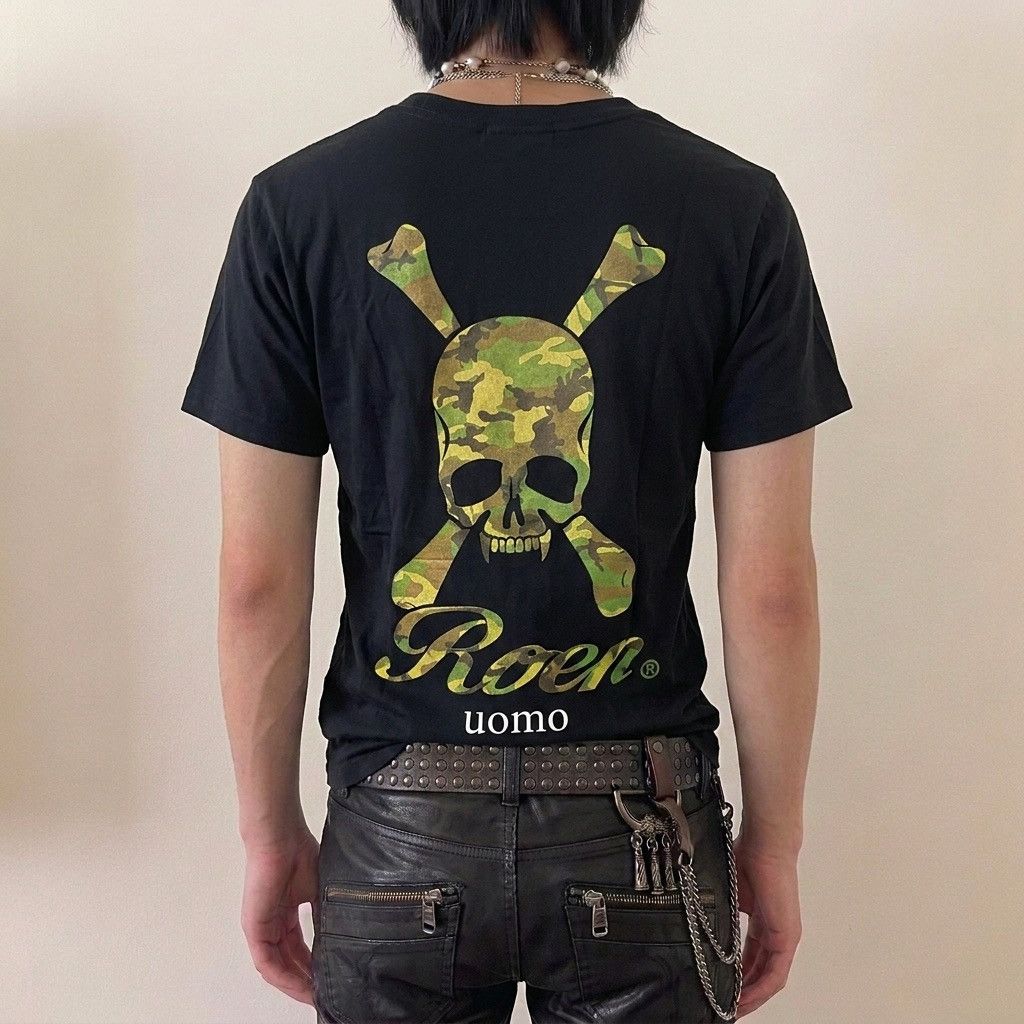 希少 Roen skull T-shirt HYDE着 希少 Roen skull T-shirt HYDE着